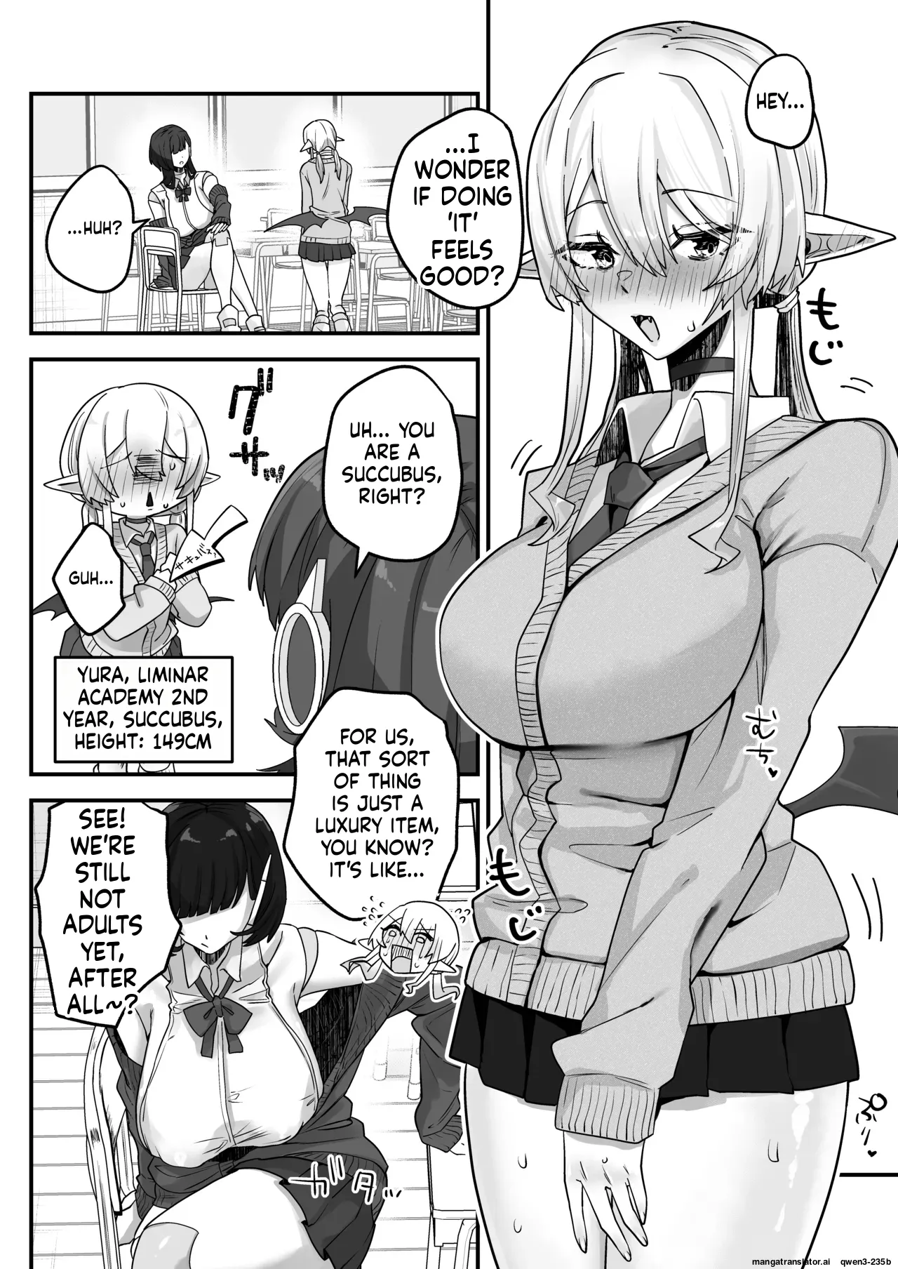 [Shafutsutei Shoudoku (Byakudan)]Houkago, Android to Succubus wa. | After School, Android and Succubus.[English] [Digital] Page 4