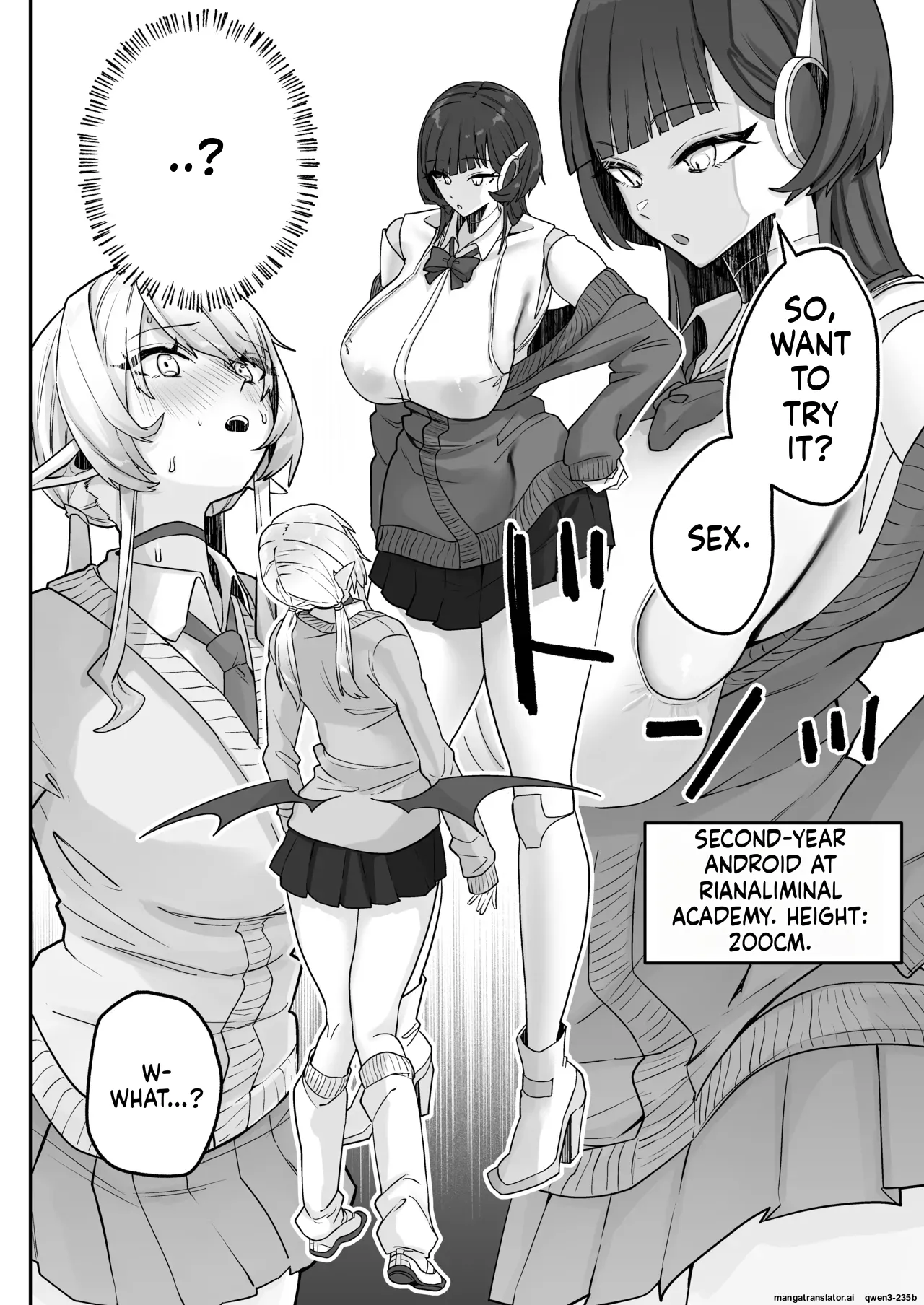 [Shafutsutei Shoudoku (Byakudan)]Houkago, Android to Succubus wa. | After School, Android and Succubus.[English] [Digital] Page 5