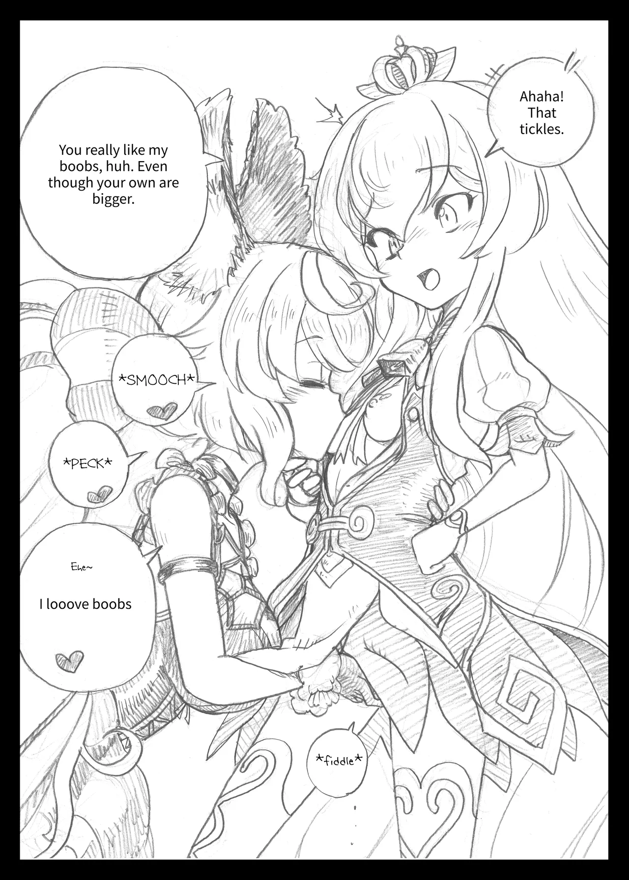[Show-Taku-Ya! (Syoutaku)]Mahou Shoujo no Lovely and Sweet | Magical Girls Lovely and Sweet[Story 2: Satyr and Medusa] (Granblue Fantasy) [English] [Digital]  [Incomplete] Page 4