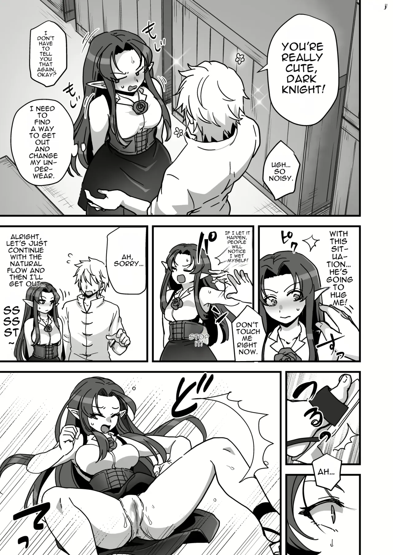 [Orgasm Slap (Ichino Milk)]Maou-gun no Moto Kanbu ga Yuusha ni Makete Mesu ni Sareru Hanashi 4[English] Page 10