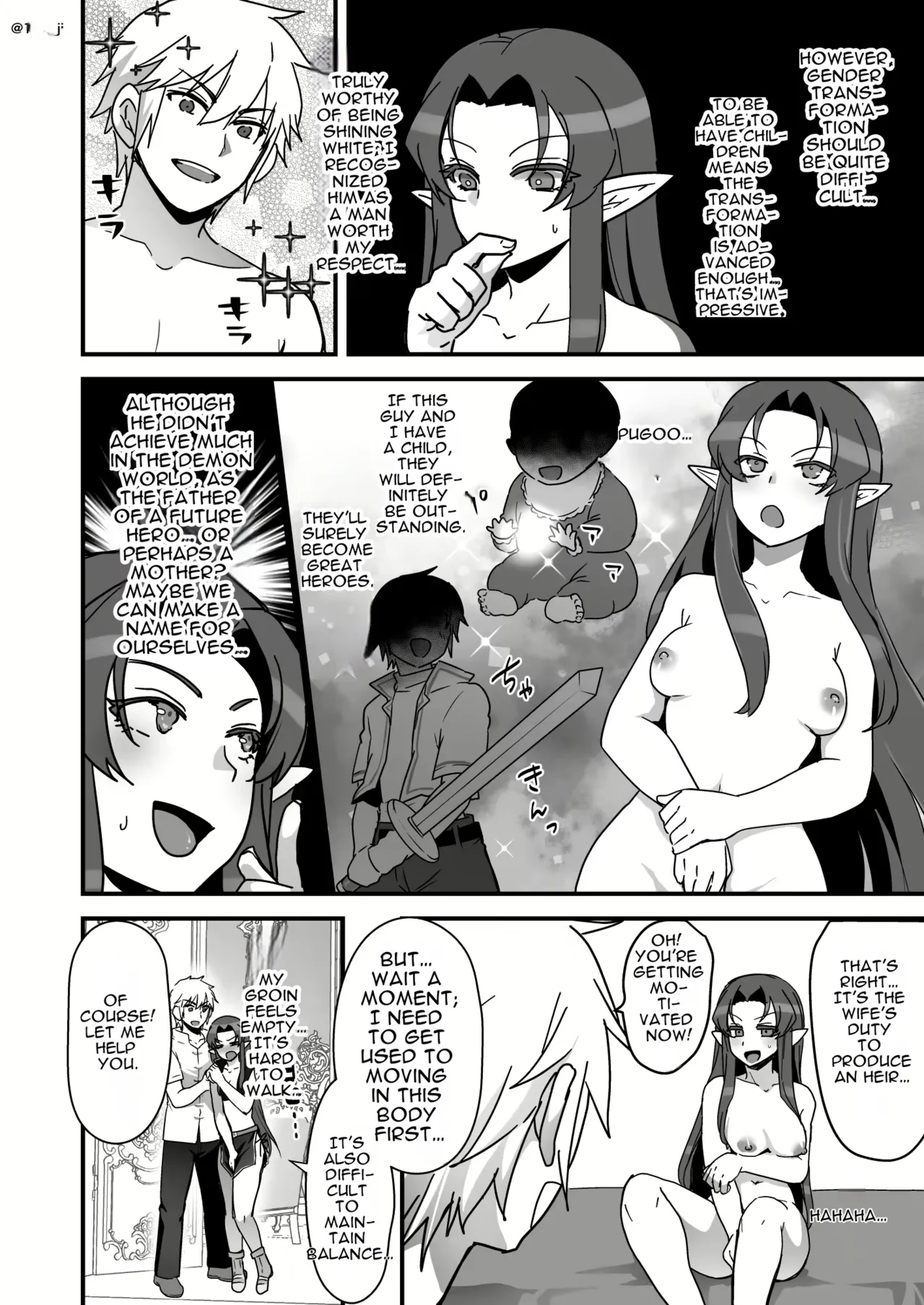 [Orgasm Slap (Ichino Milk)]Maou-gun no Moto Kanbu ga Yuusha ni Makete Mesu ni Sareru Hanashi 4[English] Page 5