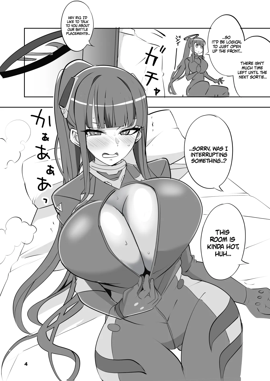 [Blue Mage (Aoi Manabu)]Reasonable Reason(Blue Archive) [English] {Doujins.com} [Digital] Page 4