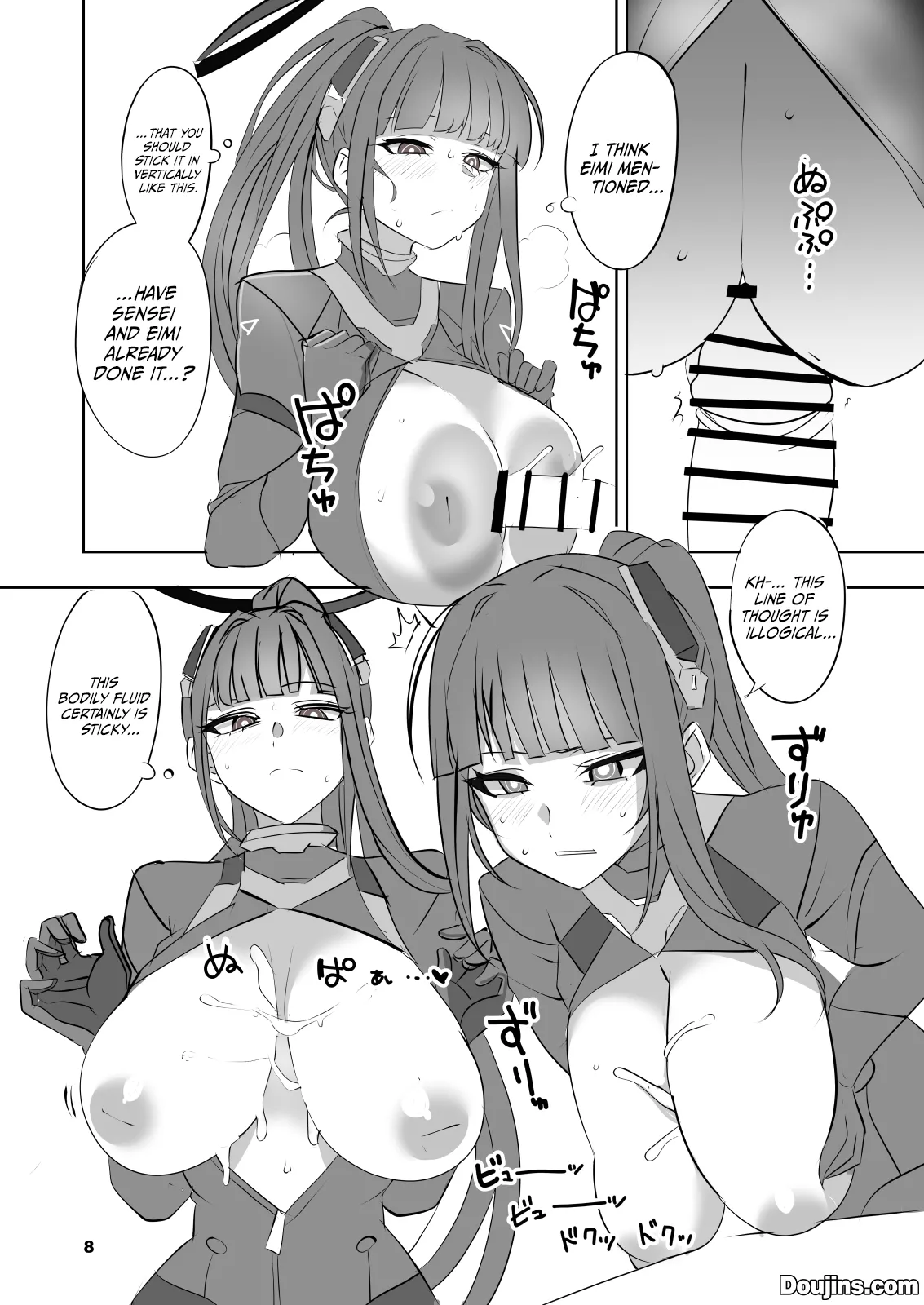 [Blue Mage (Aoi Manabu)]Reasonable Reason(Blue Archive) [English] {Doujins.com} [Digital] Page 8