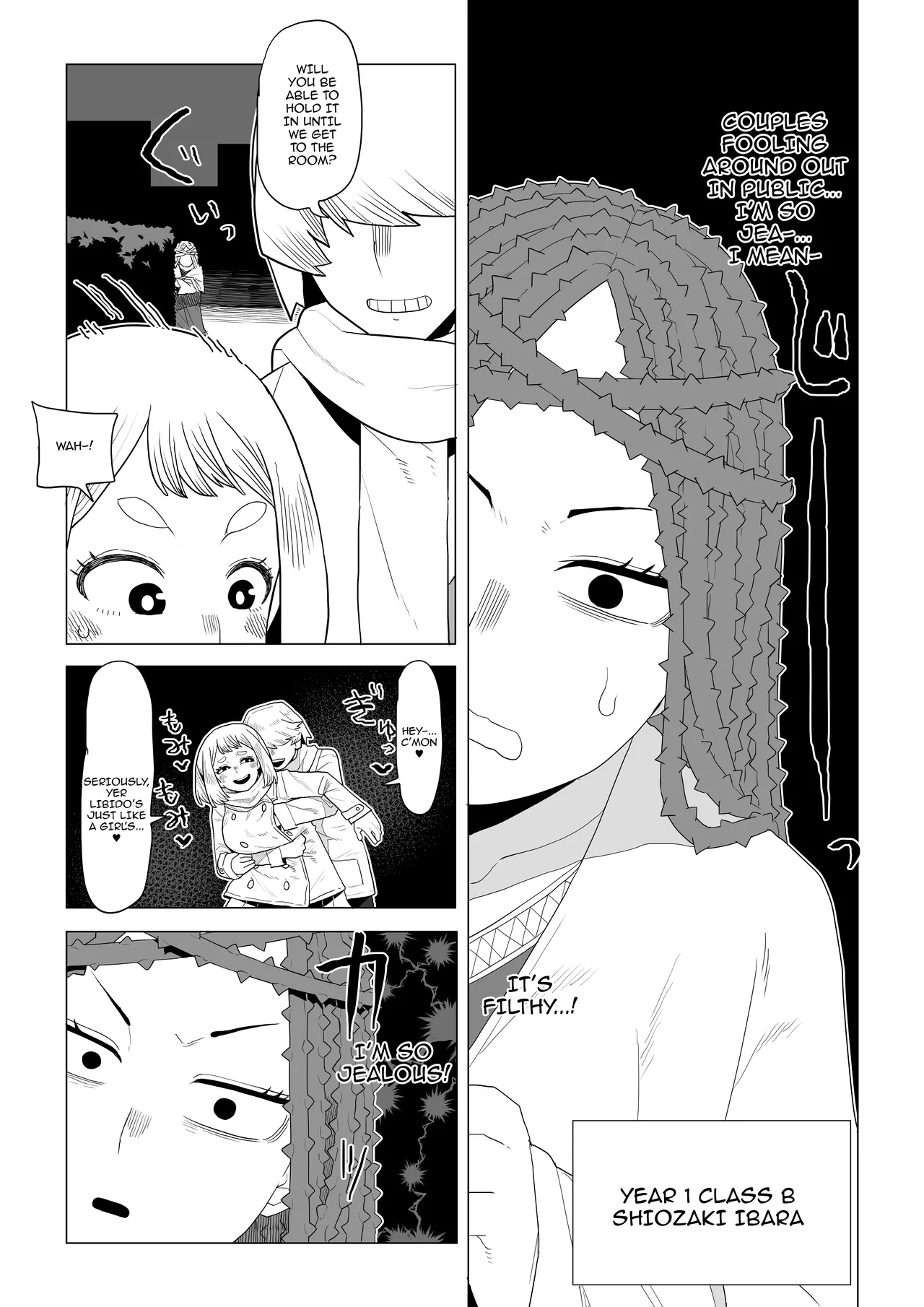 [Oekaki Kaki]Teisou Gyakuten Mono Shiozaki Ibara no Baai | Inverted Morality Hero Academia ~ Shiozaki Ibara's Case(Boku no Hero Academia) [English] {Doujins.com} Page 2