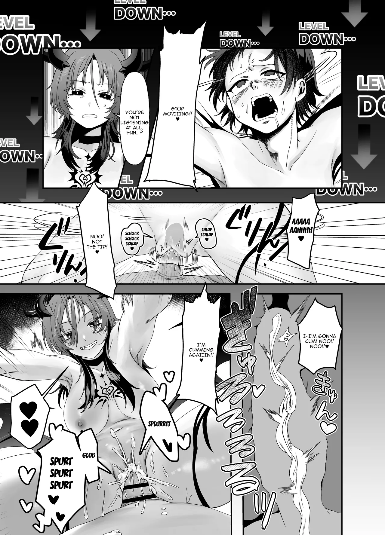 [Permission (Alisame)]Yuusha no Haikijou de Succubus ni Mujihi ni Level Drain Sareru Ohanashi | Story Where I Get My Levels Mercilessly Drained Out Of Me By a Succubus In A Hero Disposal Facility[English] {Doujins.com} Page 16