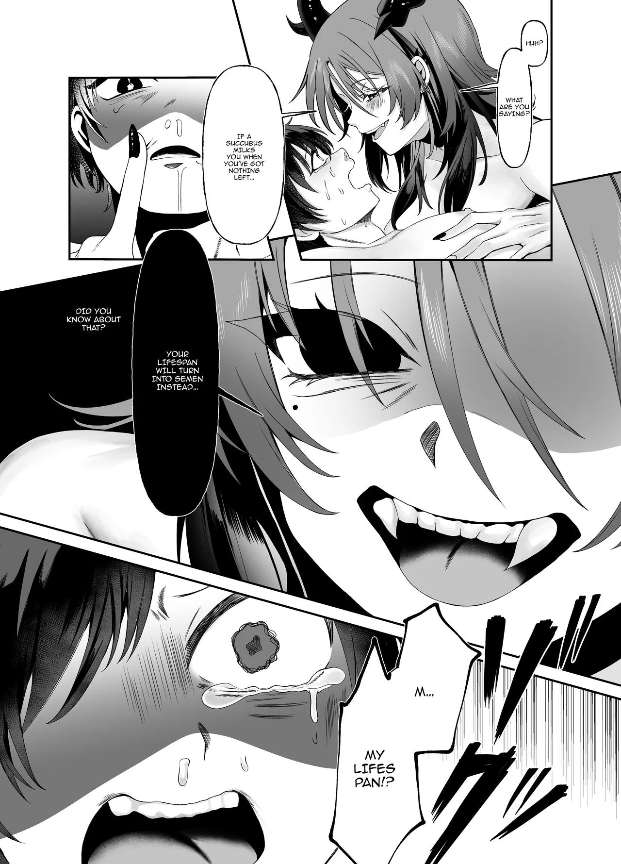 [Permission (Alisame)]Yuusha no Haikijou de Succubus ni Mujihi ni Level Drain Sareru Ohanashi | Story Where I Get My Levels Mercilessly Drained Out Of Me By a Succubus In A Hero Disposal Facility[English] {Doujins.com} Page 18