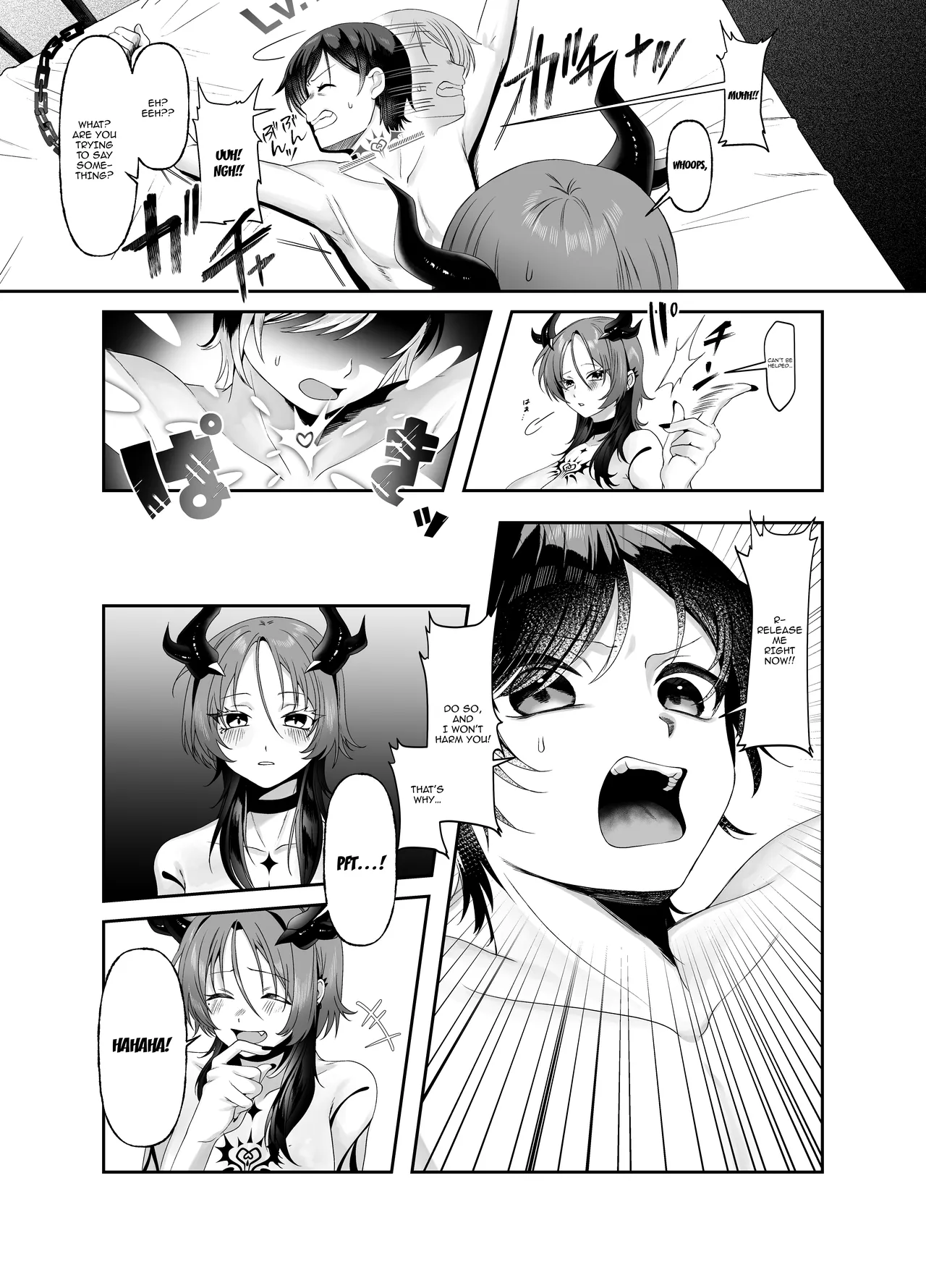 [Permission (Alisame)]Yuusha no Haikijou de Succubus ni Mujihi ni Level Drain Sareru Ohanashi | Story Where I Get My Levels Mercilessly Drained Out Of Me By a Succubus In A Hero Disposal Facility[English] {Doujins.com} Page 6
