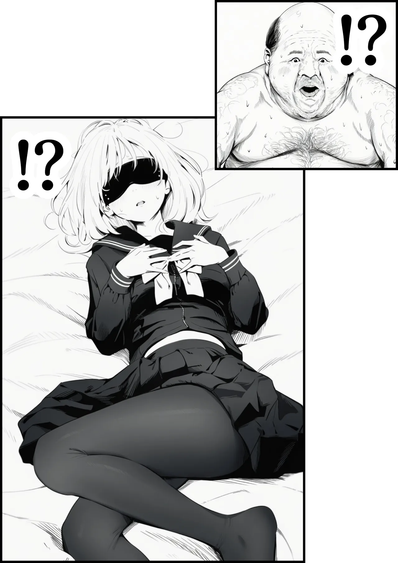 [種付け出版]セックスしないと出られない部屋に親友のパパと閉じ込められたんですけど〜！？[AI Generated][AI translated] Page 25