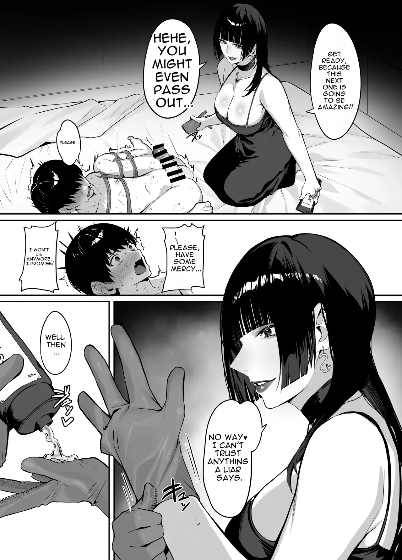 [Takoneru]A story about being punished by an older woman you matched with[English] [DNTA] Page 18