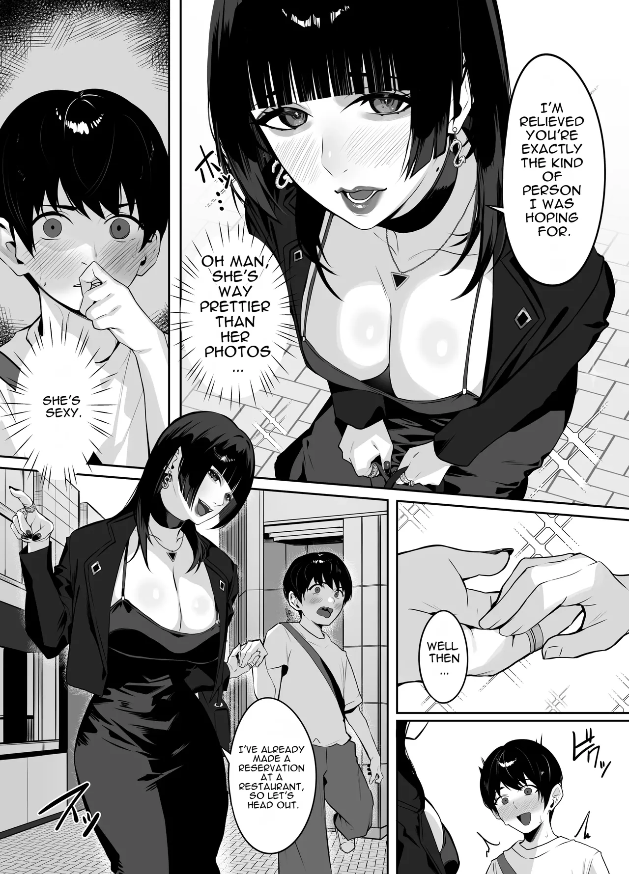 [Takoneru]A story about being punished by an older woman you matched with[English] [DNTA] Page 3