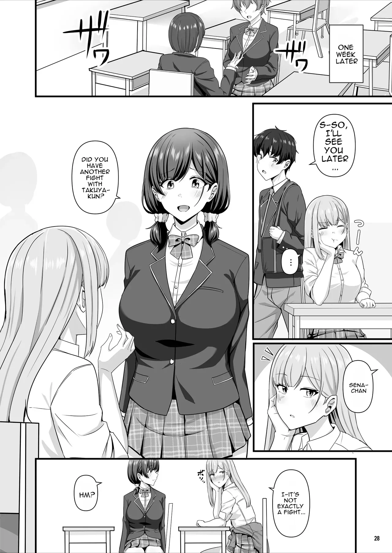 [Maritozzo (Aizawa Uji)]Kanojo ga shite Kurenai Koto, Zenbu Yarasete Kureru Onna Tomodachi[English] [DNTA] Page 29