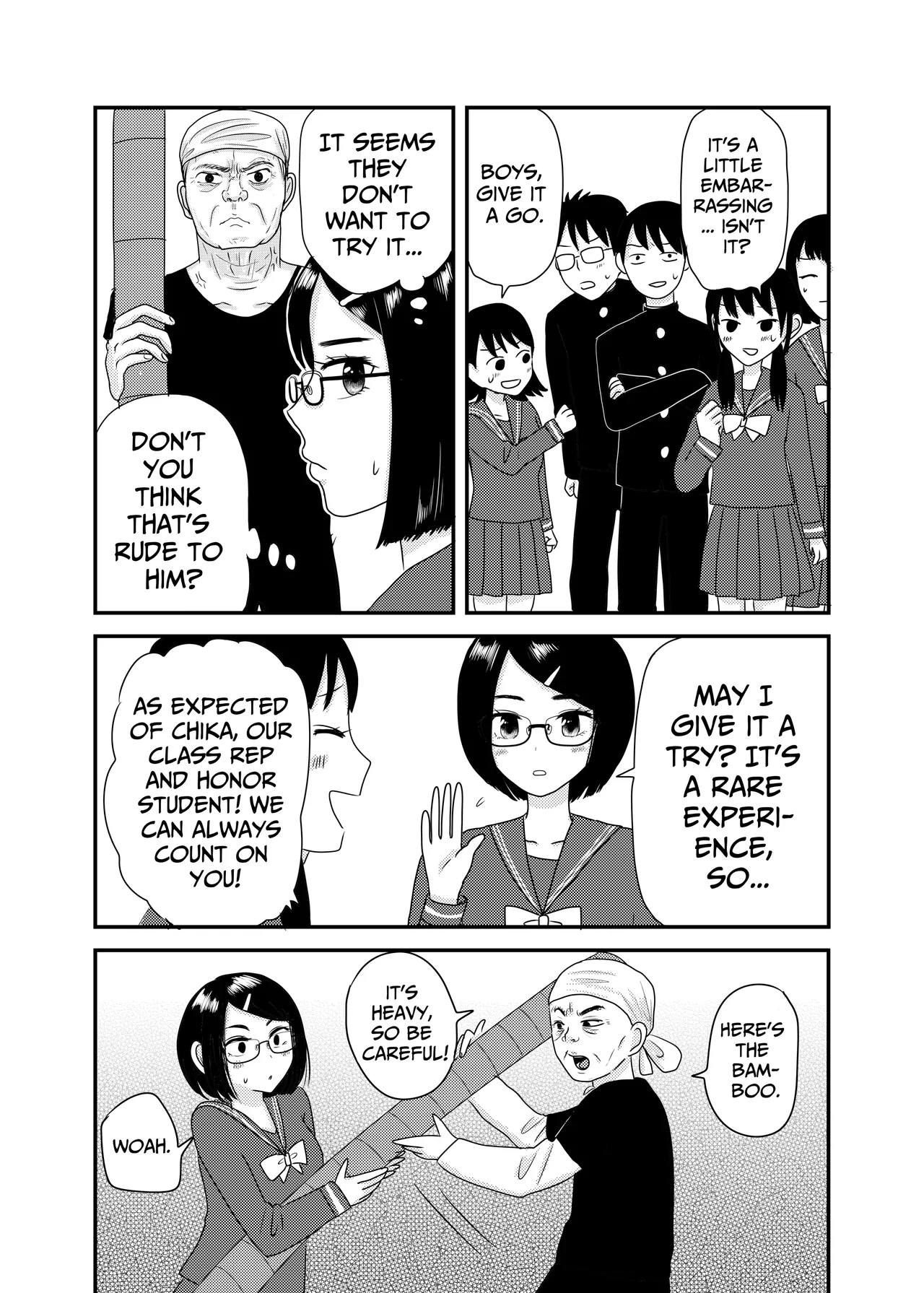 [Mizuko no Pasta (Kinoko Kurage)]Fully Naked Humiliating Bamboo Kneaded Ramen Noodles[English] [Translators Unite] [Digital] Page 3