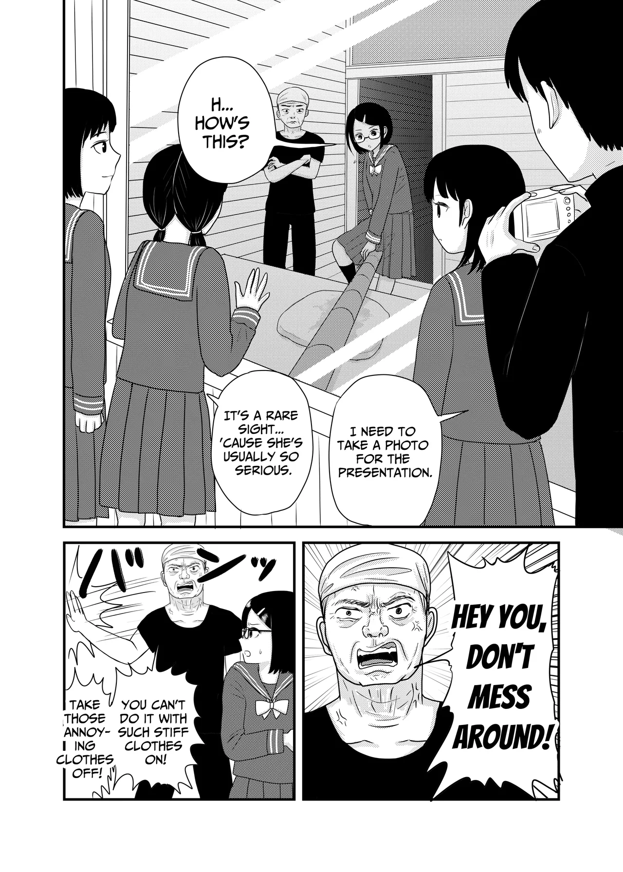 [Mizuko no Pasta (Kinoko Kurage)]Fully Naked Humiliating Bamboo Kneaded Ramen Noodles[English] [Translators Unite] [Digital] Page 4