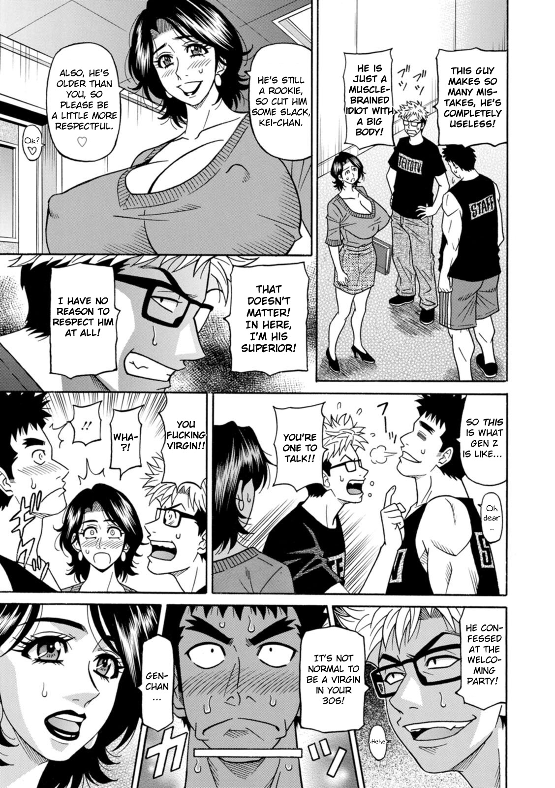 [Ozaki Akira]Miboujin Ana Ruriko no Hinichijuu - The Extraordinary Life of Widow Announcer Ruriko Ch. 1-3[English] Page 11