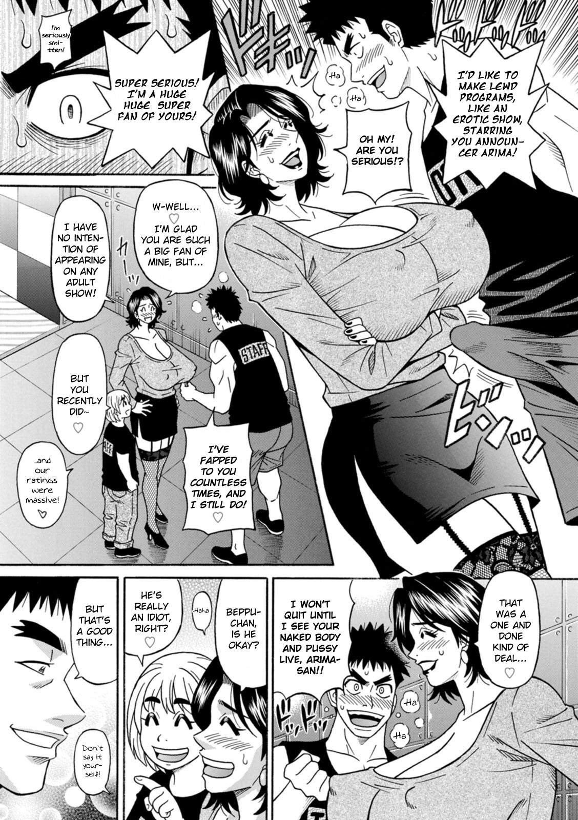 [Ozaki Akira]Miboujin Ana Ruriko no Hinichijuu - The Extraordinary Life of Widow Announcer Ruriko Ch. 1-3[English] Page 9