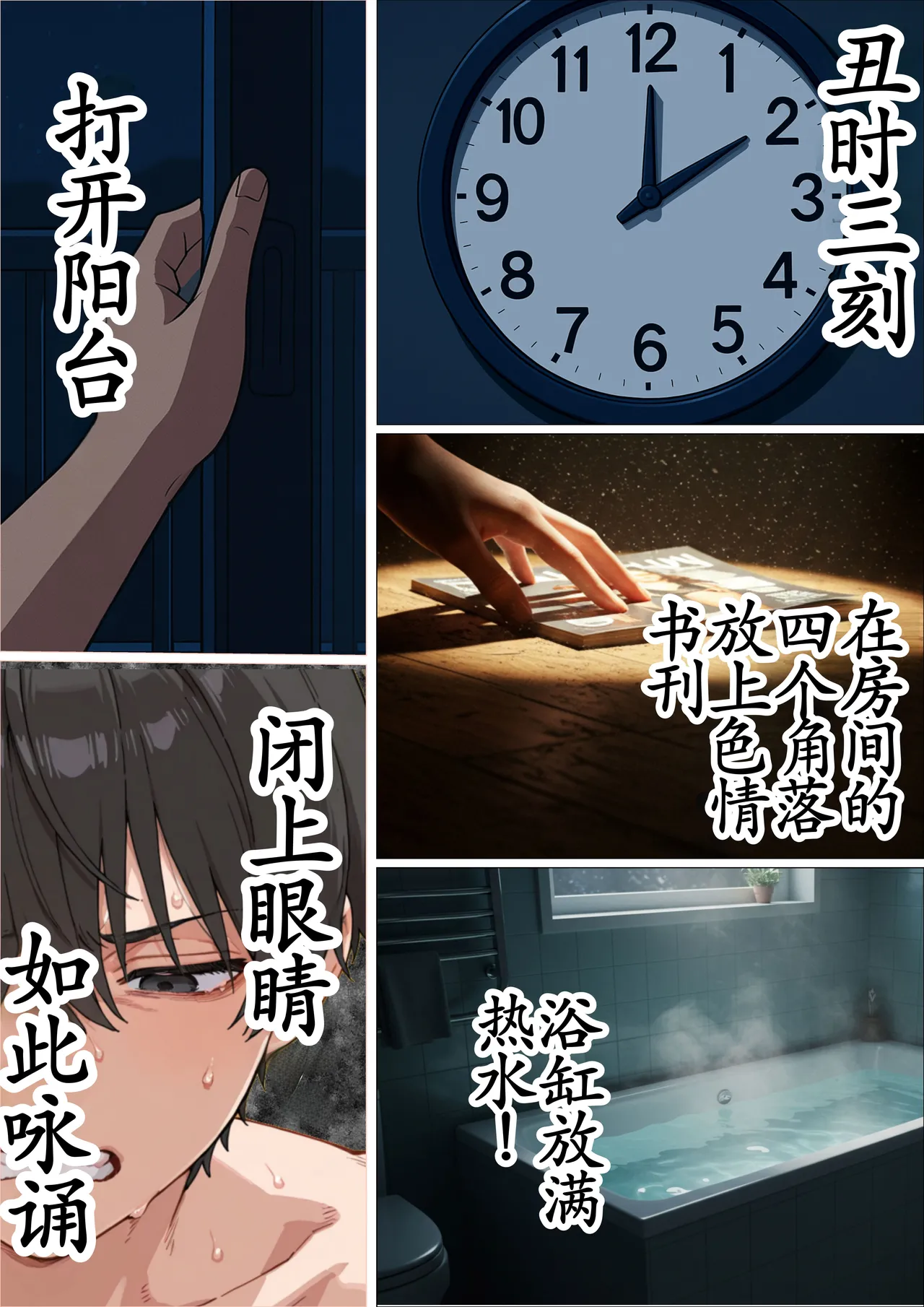 [InuMeteo]Dies after being milked so much semen by a female ghost![AI Generated] [古月个人汉化] Page 10