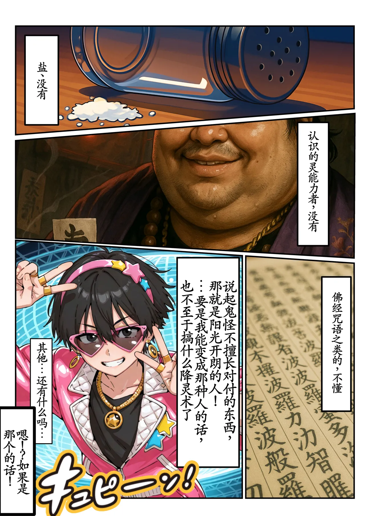 [InuMeteo]Dies after being milked so much semen by a female ghost![AI Generated] [古月个人汉化] Page 19