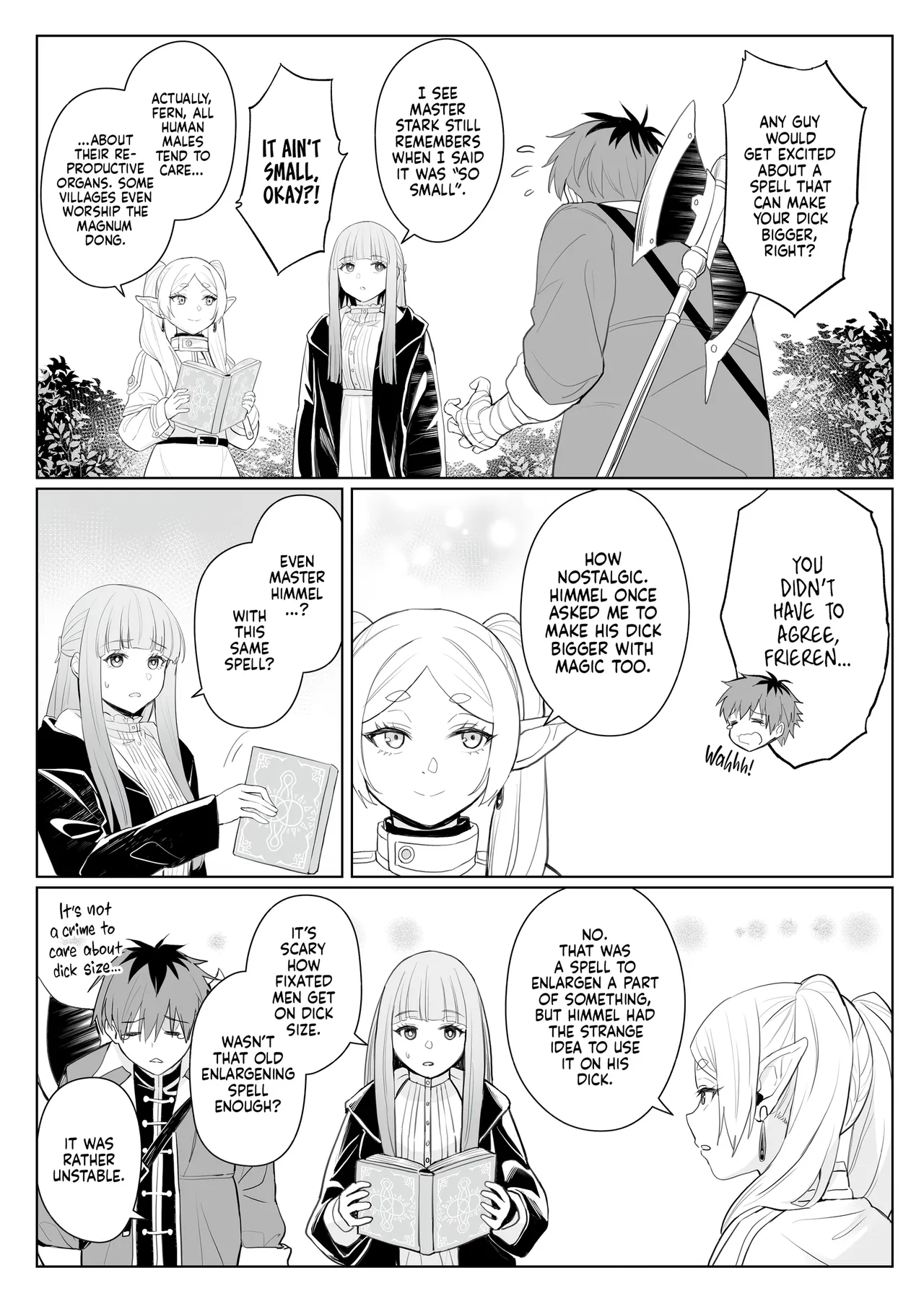 [COMEX (Zhen Lu)]Chinchin ga Ookiku Naru Mahou | A Spell That Makes Your Dick Bigger(Sousou no Frieren) [English] [Summer Salt] [Decensored] [Digital] Page 3
