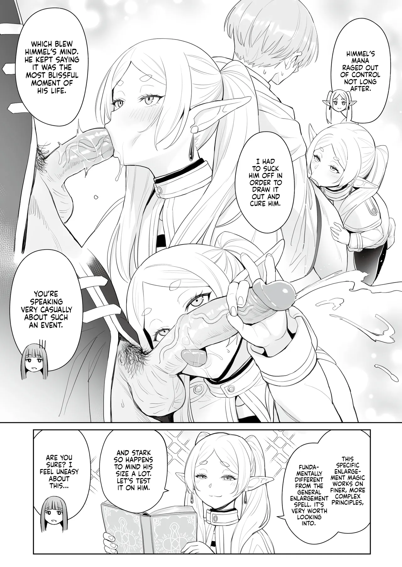 [COMEX (Zhen Lu)]Chinchin ga Ookiku Naru Mahou | A Spell That Makes Your Dick Bigger(Sousou no Frieren) [English] [Summer Salt] [Decensored] [Digital] Page 4