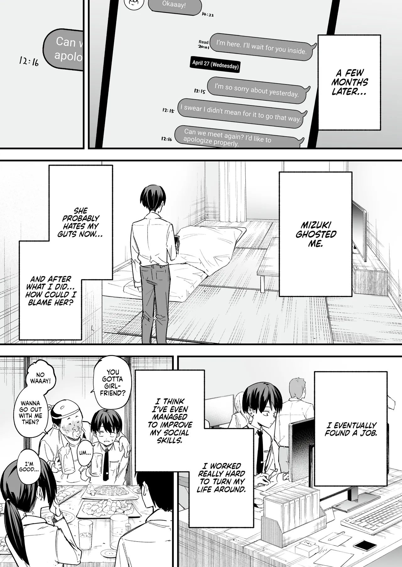 [Fuguta-ke]Kyonyuu no Tomodachi to Tsukiau made no Hanashi | Maybe We'll Start Dating Someday[English] [J18] [Decensored] [Digital] Page 154