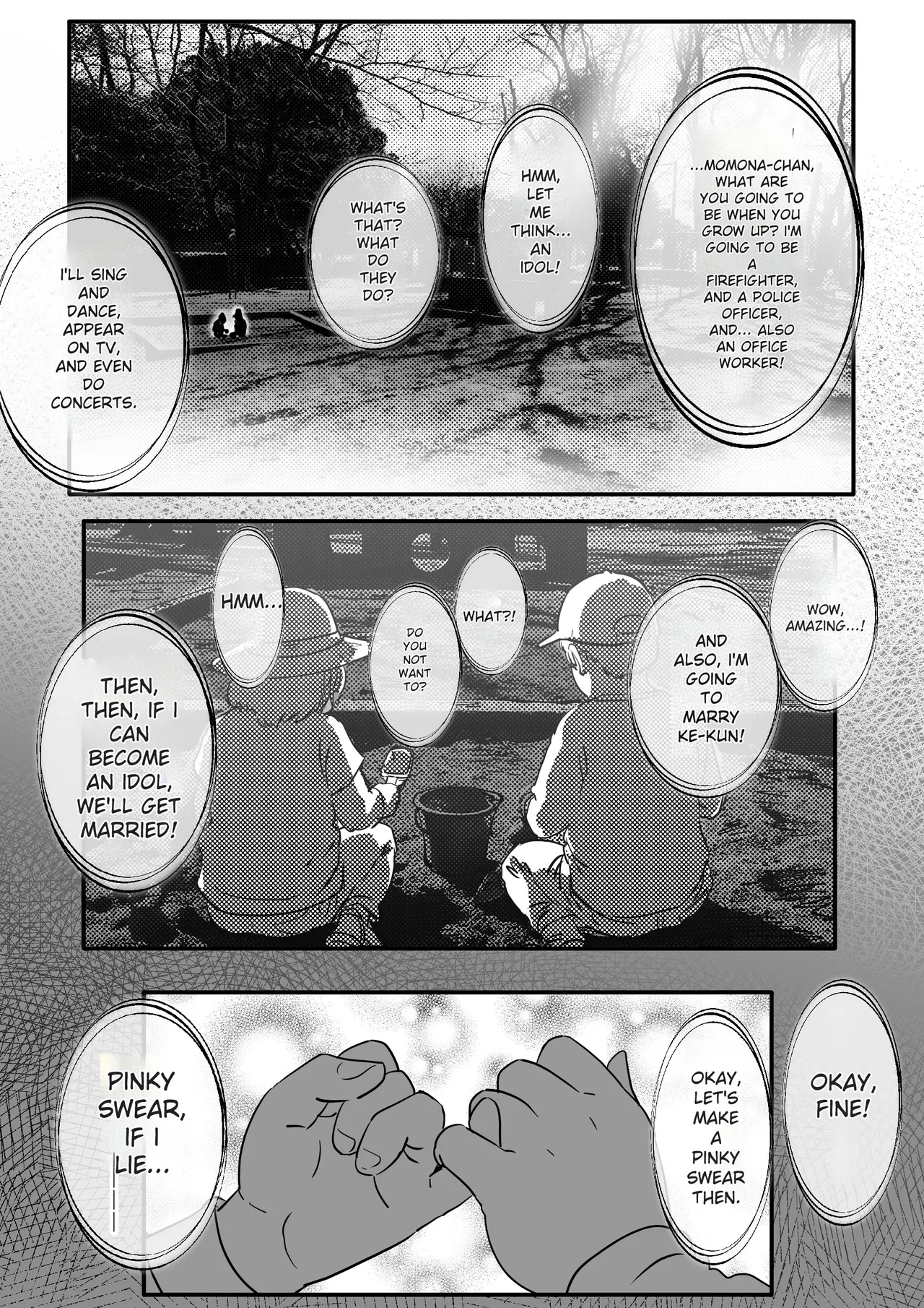 [Jzargo]Osananajimi to Musubareru Hazu datta Idol Shibou Momona-chan ga Ojisan no Aijin ni Naru Hanashi. | The Story of Momona-chan, an Aspiring Idol Who Was Supposed to End Up With Her Childhood Friend, but Ends Up Becoming an Older Man's Mistress.[English] [MTL] Page 3