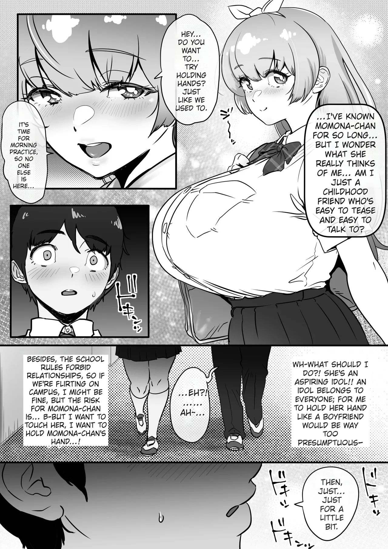 [Jzargo]Osananajimi to Musubareru Hazu datta Idol Shibou Momona-chan ga Ojisan no Aijin ni Naru Hanashi. | The Story of Momona-chan, an Aspiring Idol Who Was Supposed to End Up With Her Childhood Friend, but Ends Up Becoming an Older Man's Mistress.[English] [MTL] Page 6