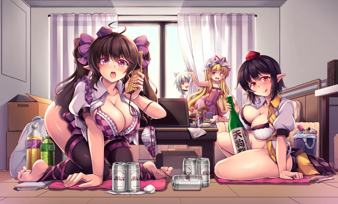 [WindArTeam (WindArt)]Wagaya no Otengu-sama -Soushuuhen-(Touhou Project) [Digital] Page 2