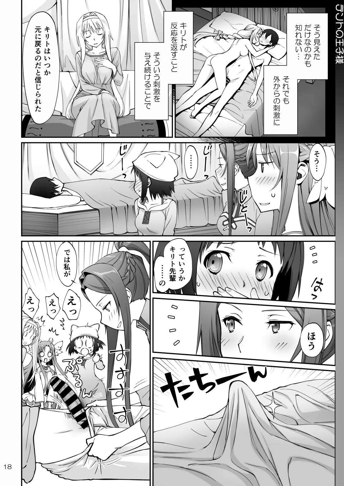 [Bloody Okojo (Mojyako)]Tent no Ouji-sama(Sword Art Online) [Digital] Page 18