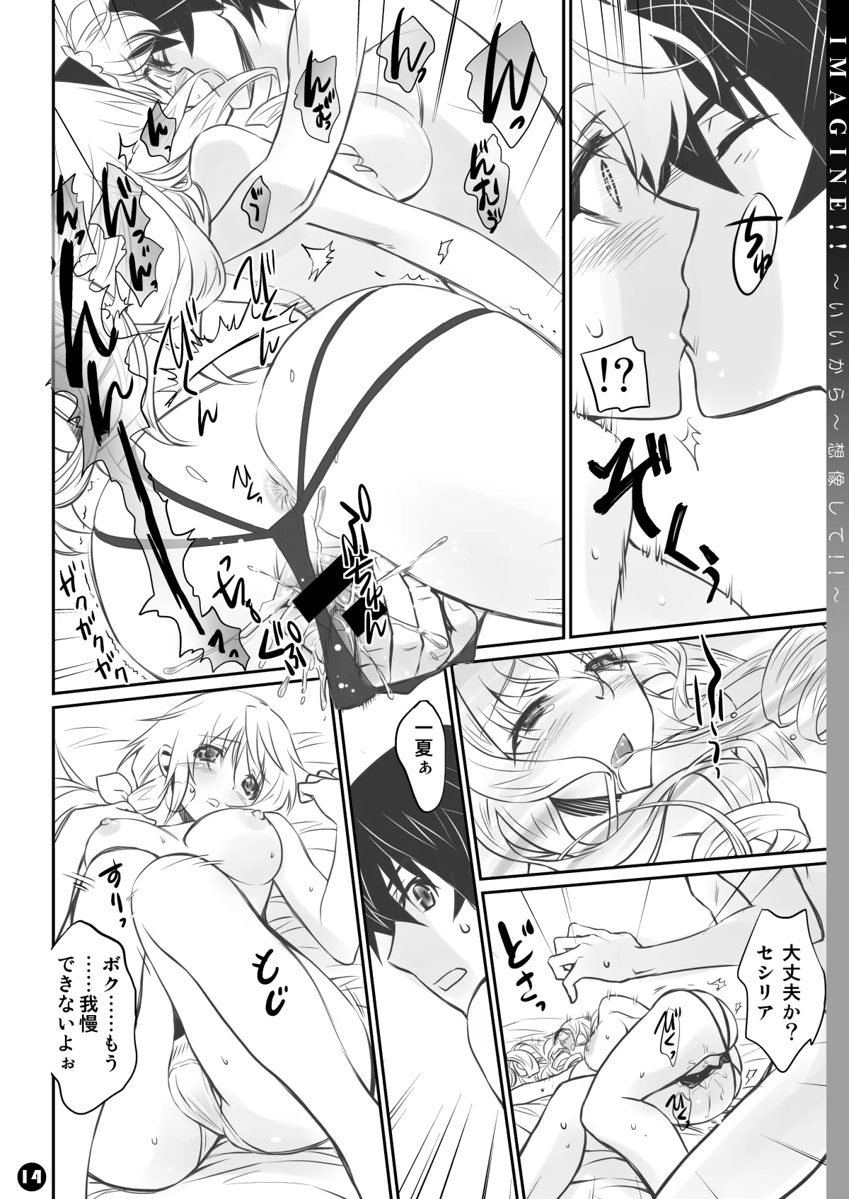 [Bloody Okojo (Mojyako, Caviar)]IMAGINE!! ~Iikara Souzou Shite!!~(IS <Infinite Stratos>) [Digital] Page 14