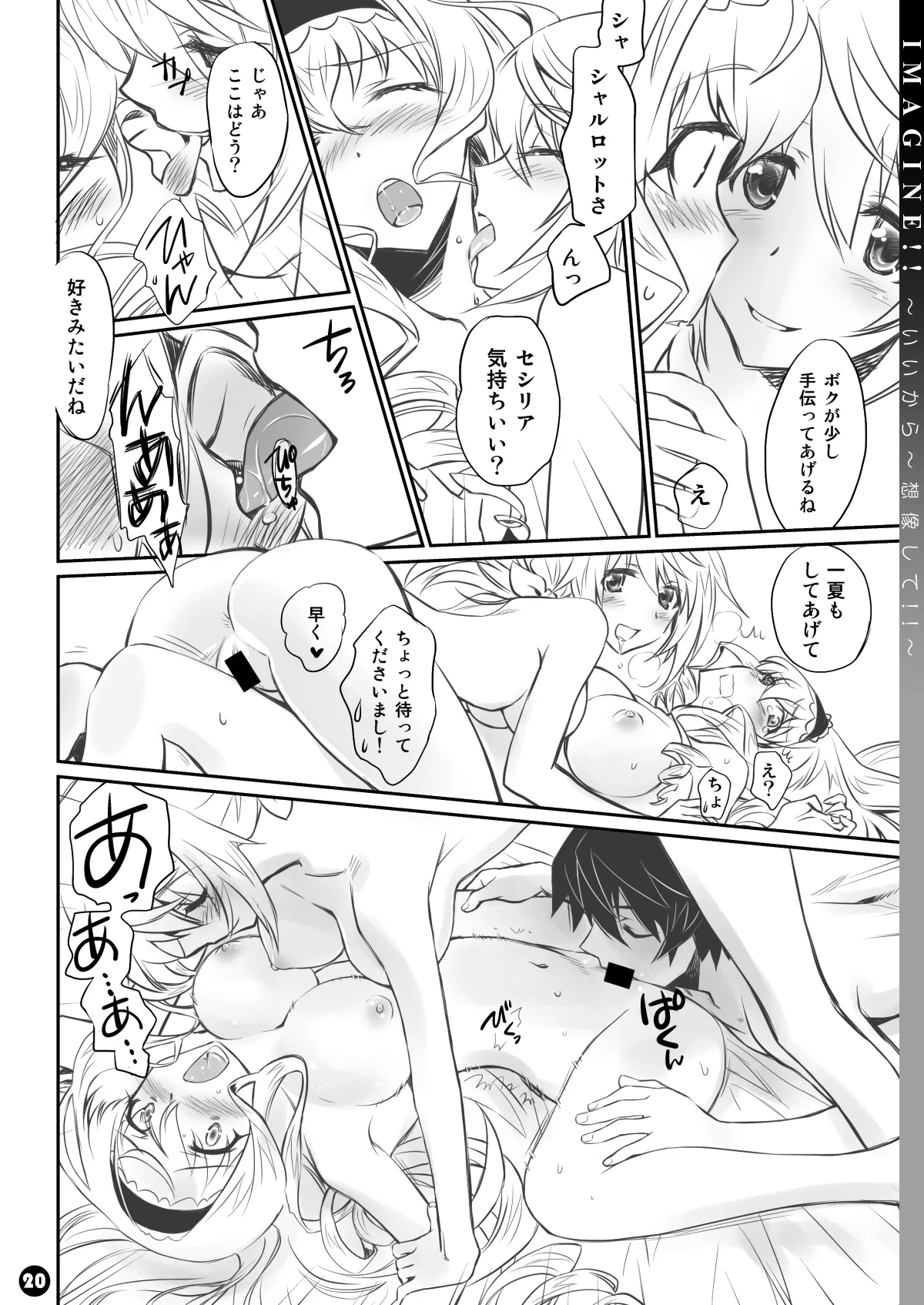 [Bloody Okojo (Mojyako, Caviar)]IMAGINE!! ~Iikara Souzou Shite!!~(IS <Infinite Stratos>) [Digital] Page 20
