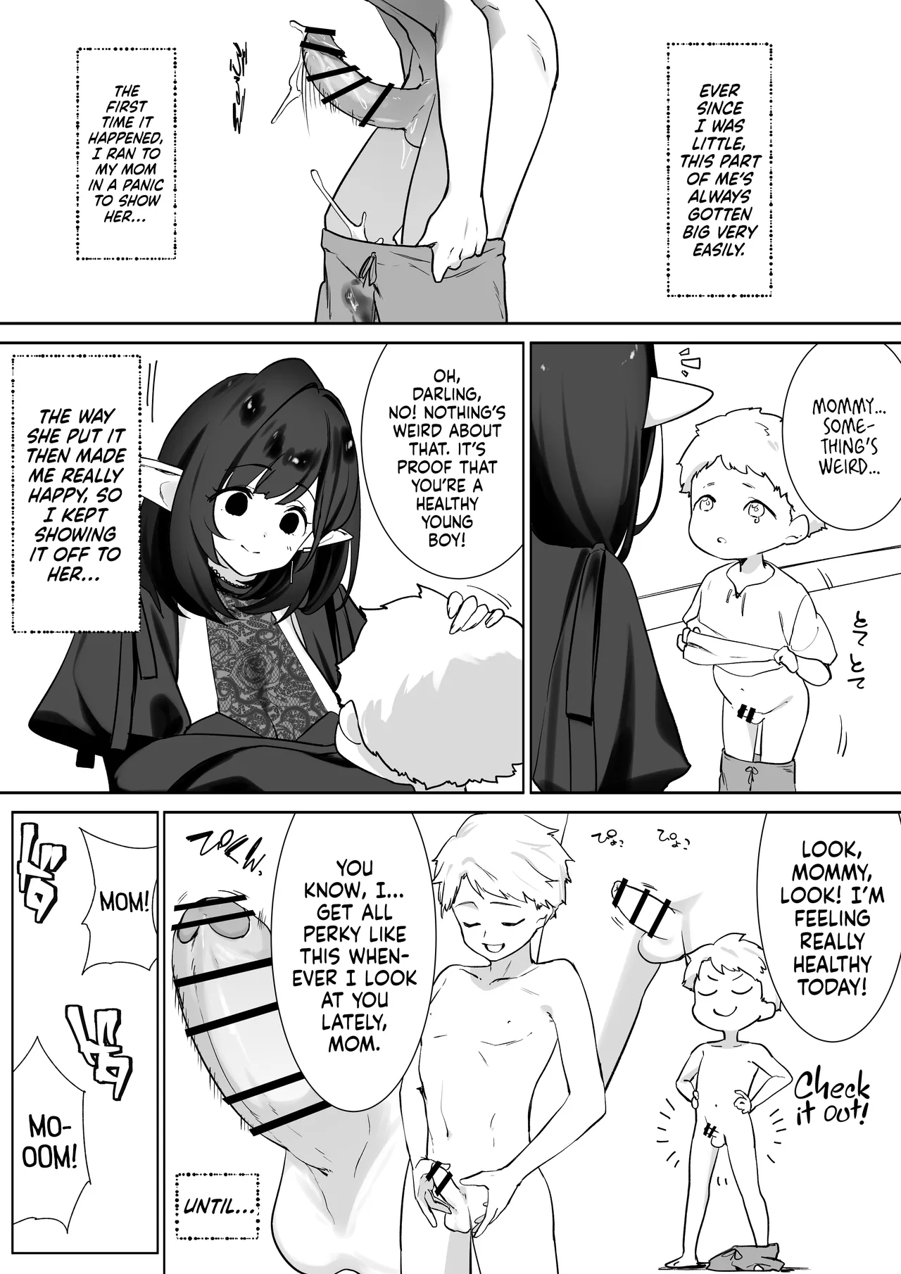 [Otete (Koyubimaru)]Elf no Milk de Otona ni Narimashita ー I Drank Elven Breast Milk Every Day to Grow Up Big and Strong[English] [head empty] [Digital] Page 15