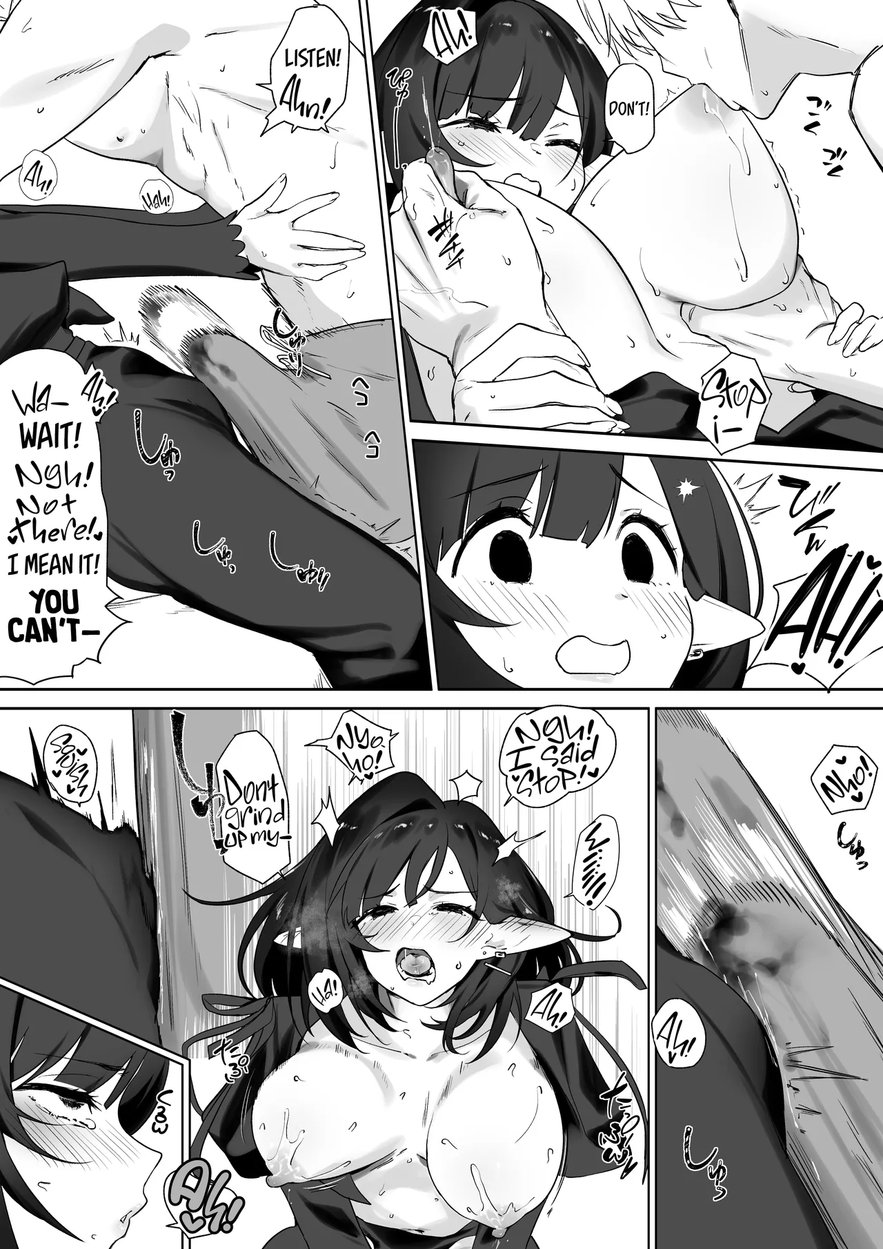[Otete (Koyubimaru)]Elf no Milk de Otona ni Narimashita ー I Drank Elven Breast Milk Every Day to Grow Up Big and Strong[English] [head empty] [Digital] Page 24