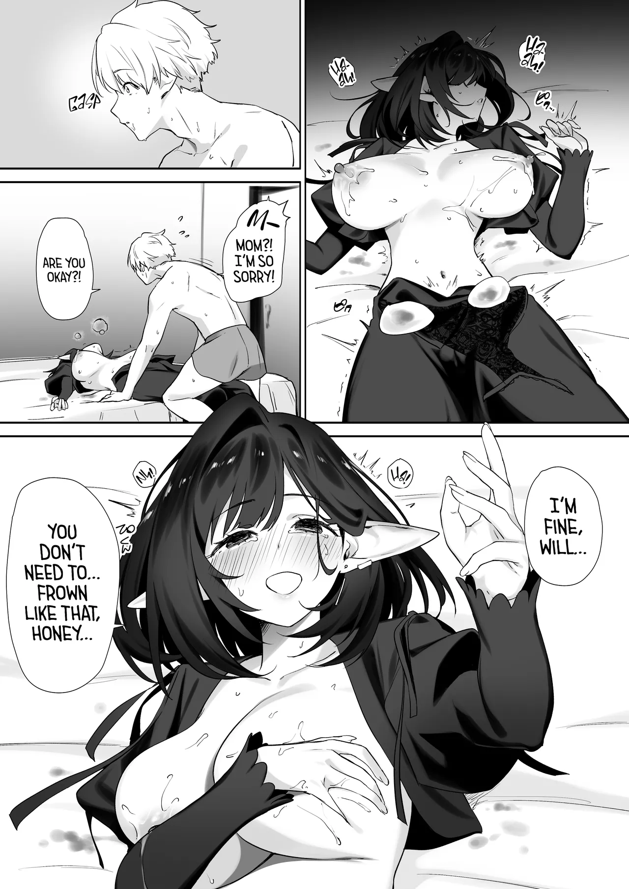 [Otete (Koyubimaru)]Elf no Milk de Otona ni Narimashita ー I Drank Elven Breast Milk Every Day to Grow Up Big and Strong[English] [head empty] [Digital] Page 26