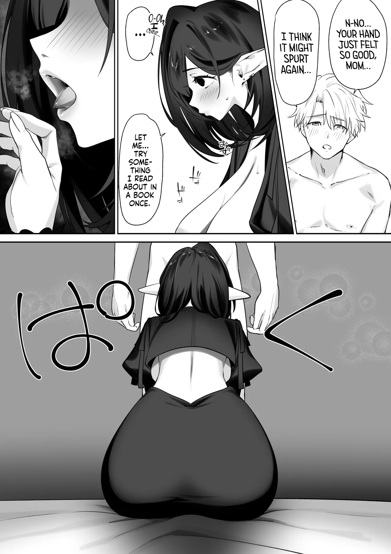 [Otete (Koyubimaru)]Elf no Milk de Otona ni Narimashita ー I Drank Elven Breast Milk Every Day to Grow Up Big and Strong[English] [head empty] [Digital] Page 30