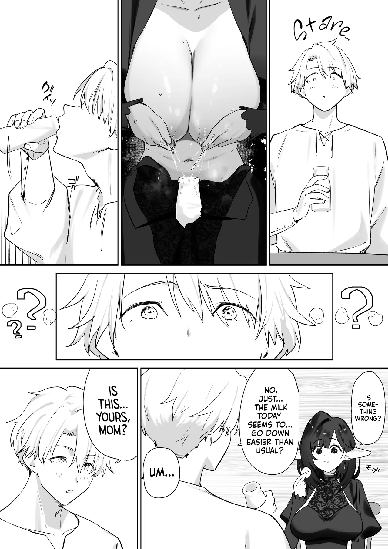[Otete (Koyubimaru)]Elf no Milk de Otona ni Narimashita ー I Drank Elven Breast Milk Every Day to Grow Up Big and Strong[English] [head empty] [Digital] Page 40