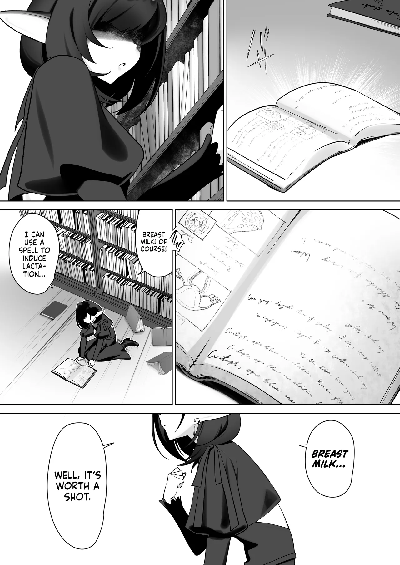 [Otete (Koyubimaru)]Elf no Milk de Otona ni Narimashita ー I Drank Elven Breast Milk Every Day to Grow Up Big and Strong[English] [head empty] [Digital] Page 5