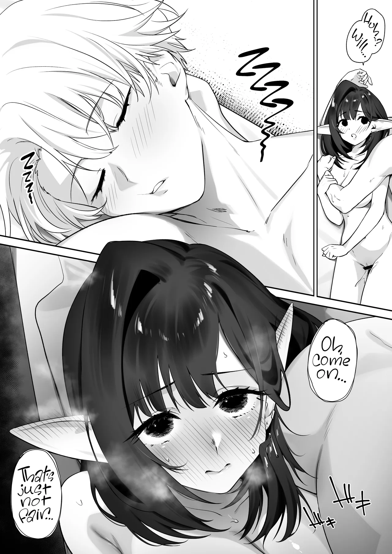 [Otete (Koyubimaru)]Elf no Milk de Otona ni Narimashita ー I Drank Elven Breast Milk Every Day to Grow Up Big and Strong[English] [head empty] [Digital] Page 73