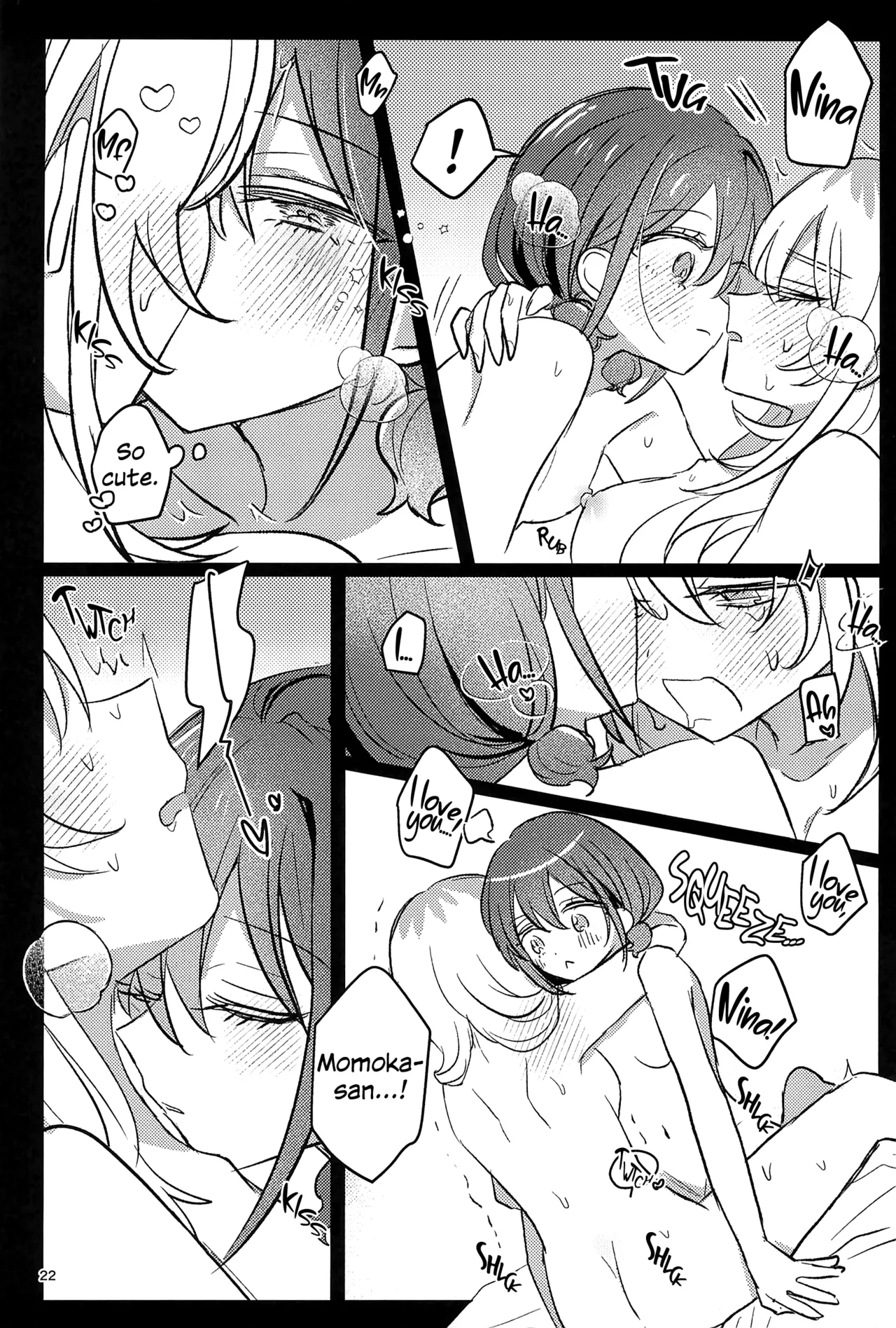 (Zenbu Buchikome. 7) [Hamu-chan Daisuki (Momi)]One Room, One Moment(Girls Band Cry) [English] Page 21