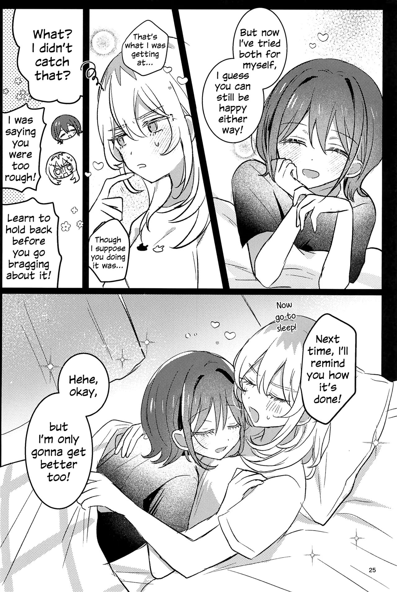 (Zenbu Buchikome. 7) [Hamu-chan Daisuki (Momi)]One Room, One Moment(Girls Band Cry) [English] Page 24