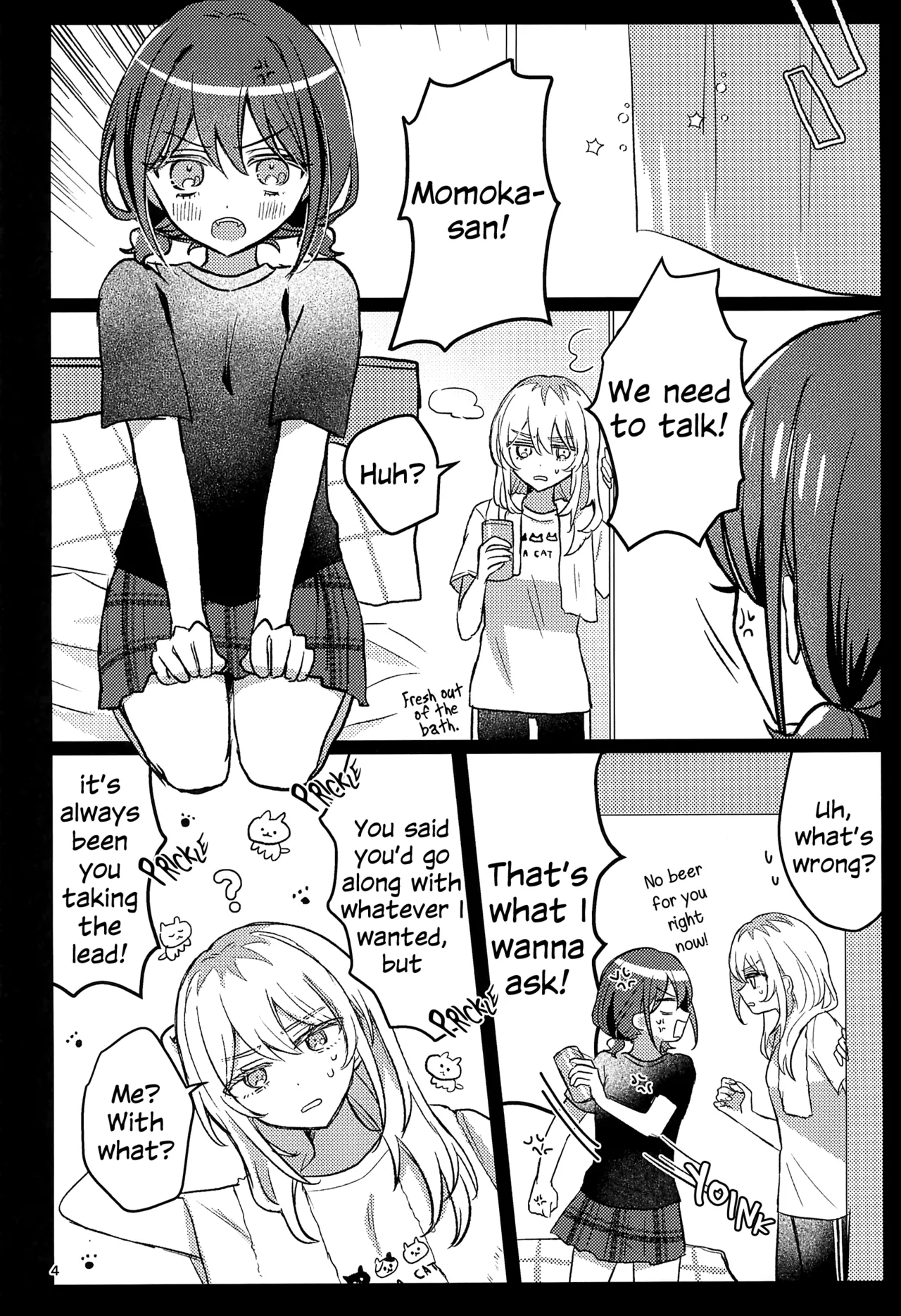 (Zenbu Buchikome. 7) [Hamu-chan Daisuki (Momi)]One Room, One Moment(Girls Band Cry) [English] Page 3