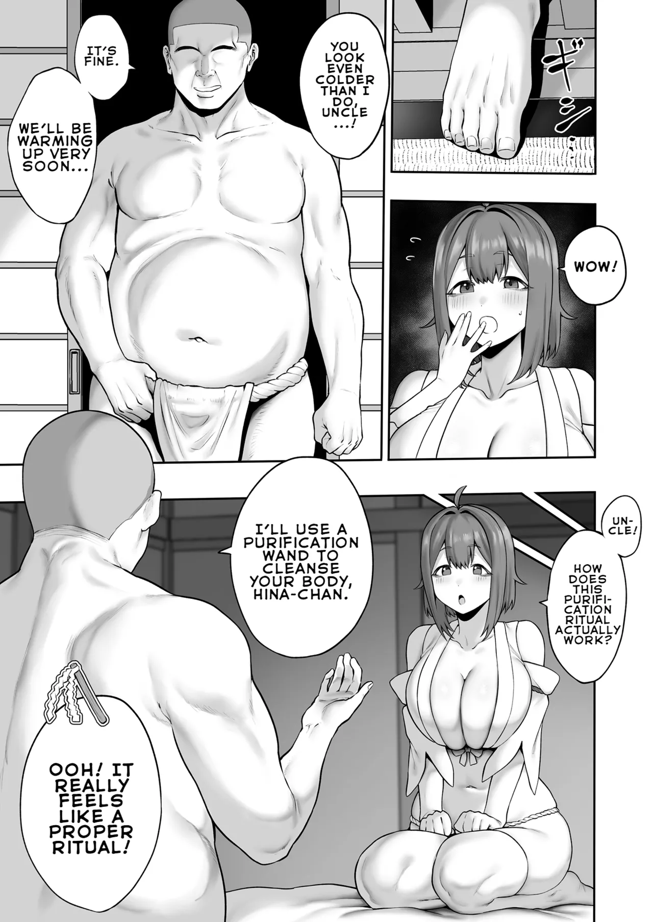 [Hitsuji no Udonya (Inamimi)]Muchi Muchi Tennen Joshidaisei no Dosukebe Jorei Taikenroku | Record of an Innocent, Curvy, and Airheaded Female College Student's Super Lewd Exorcism Experience[English] [LKK•Scans] Page 8