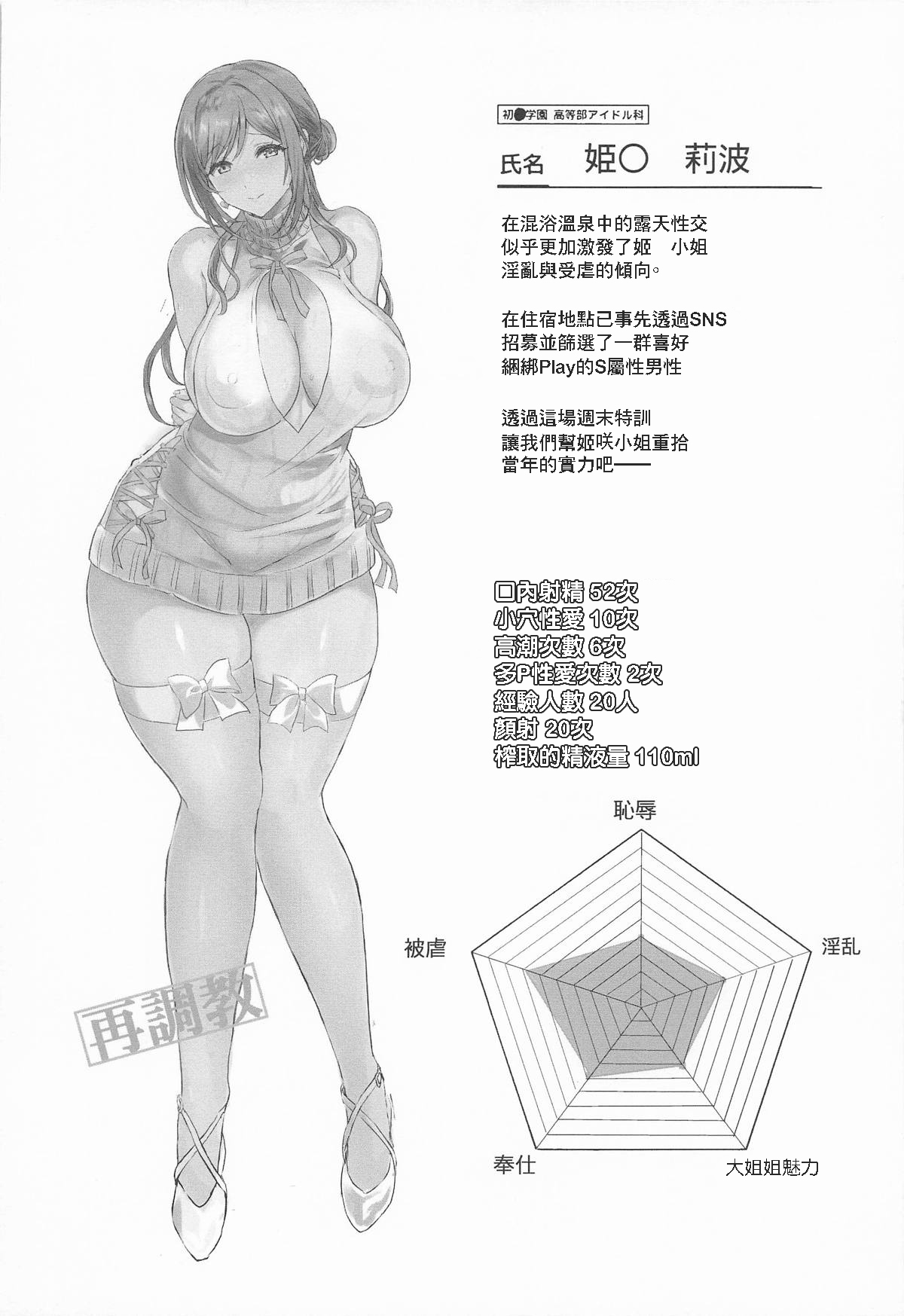 (C107) [Neko-bus Tei (Shaa)]Onee-chan to Odekake Hamidashi  Pakopako Ryokan Pink Companion Hen(Gakuen iDOLM@STER) [Chinese] Page 3