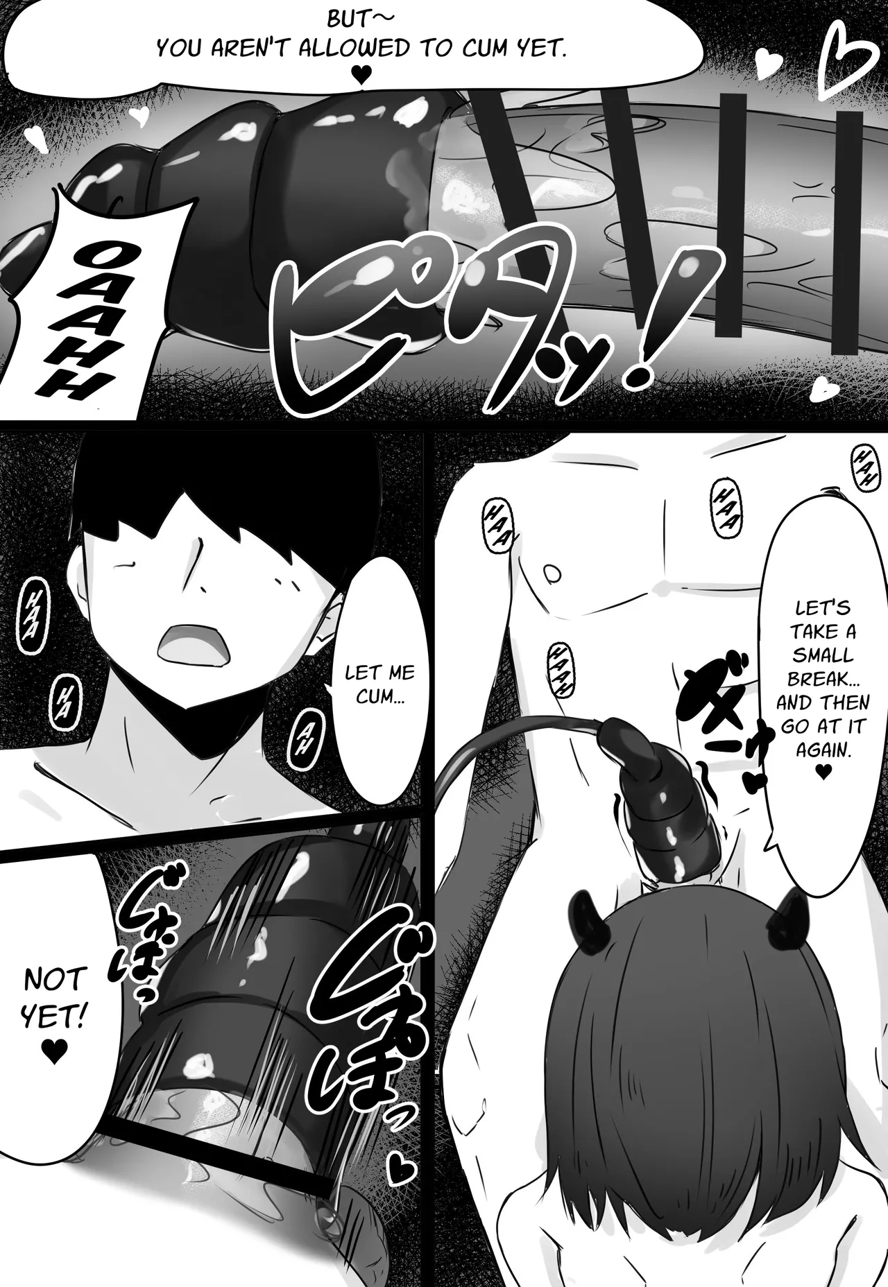 [Merukuran (Rakunagaku)]Kouhai Succubus-chan wa Senpai o Jirashitai! | The Succubus At Work Is A Teaser![English] [Nikuchan] Page 33