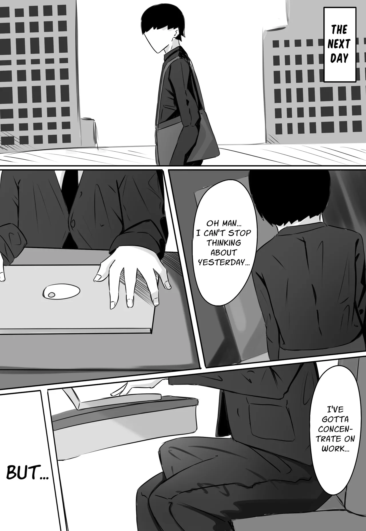 [Merukuran (Rakunagaku)]Kouhai Succubus-chan wa Senpai o Jirashitai! | The Succubus At Work Is A Teaser![English] [Nikuchan] Page 38