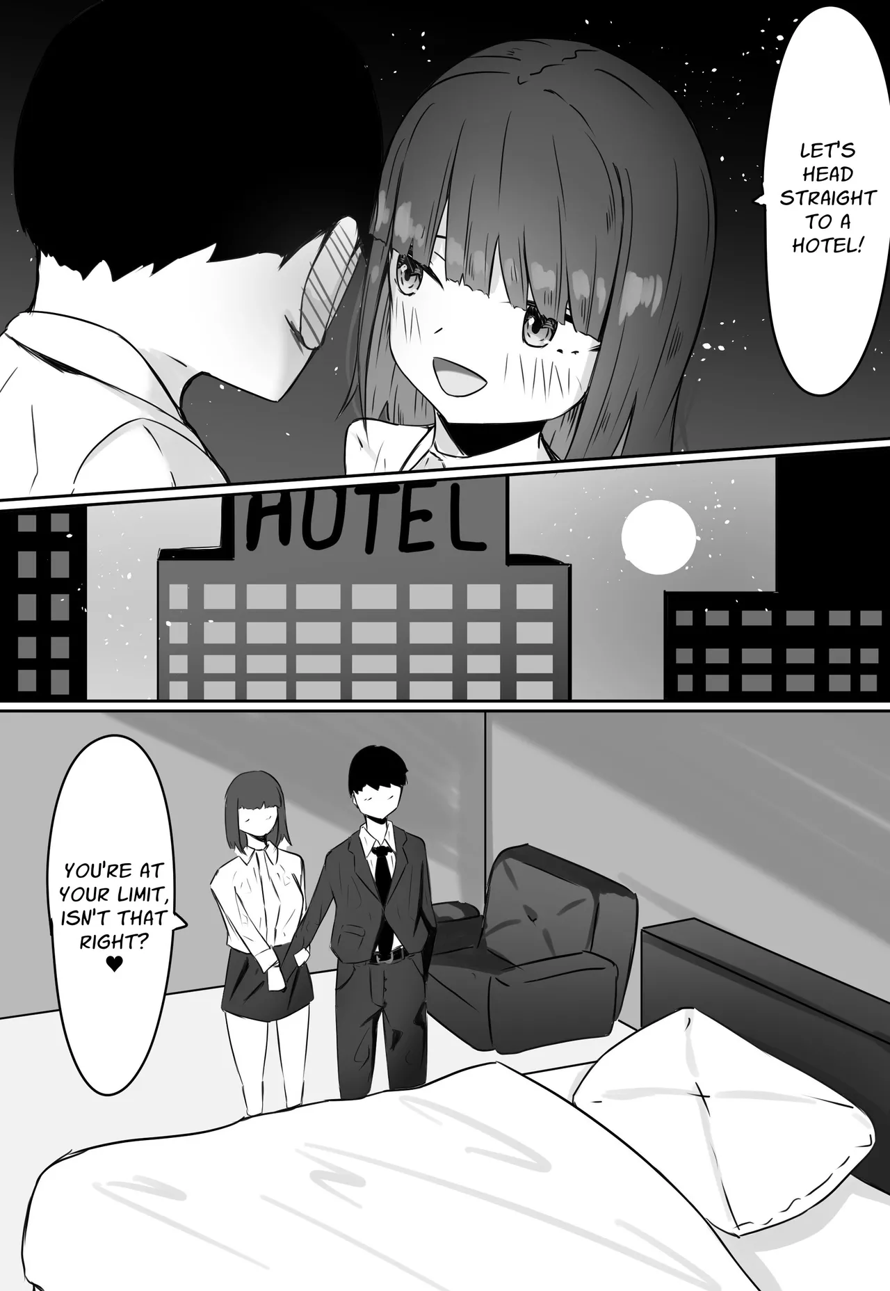 [Merukuran (Rakunagaku)]Kouhai Succubus-chan wa Senpai o Jirashitai! | The Succubus At Work Is A Teaser![English] [Nikuchan] Page 41