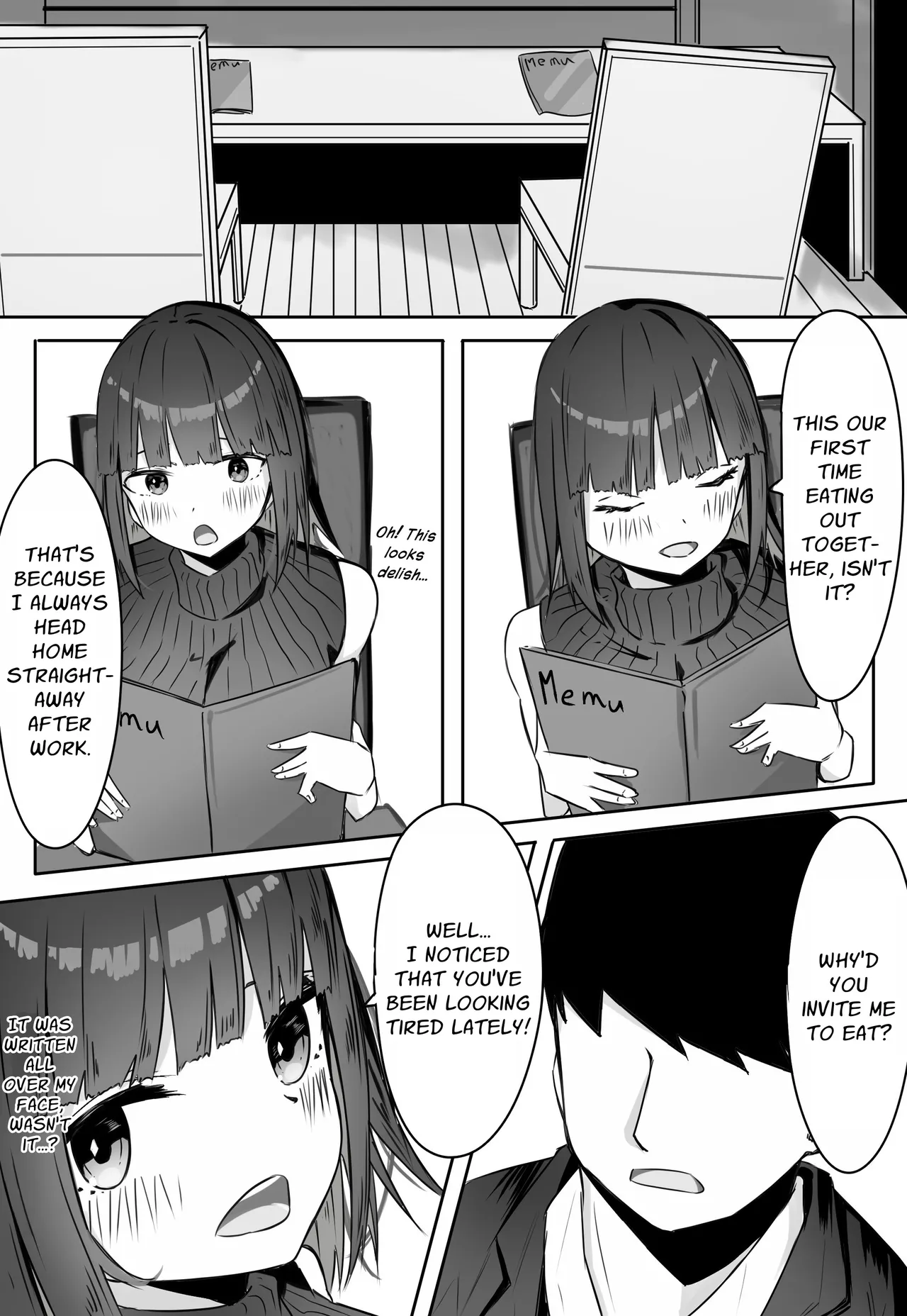 [Merukuran (Rakunagaku)]Kouhai Succubus-chan wa Senpai o Jirashitai! | The Succubus At Work Is A Teaser![English] [Nikuchan] Page 5