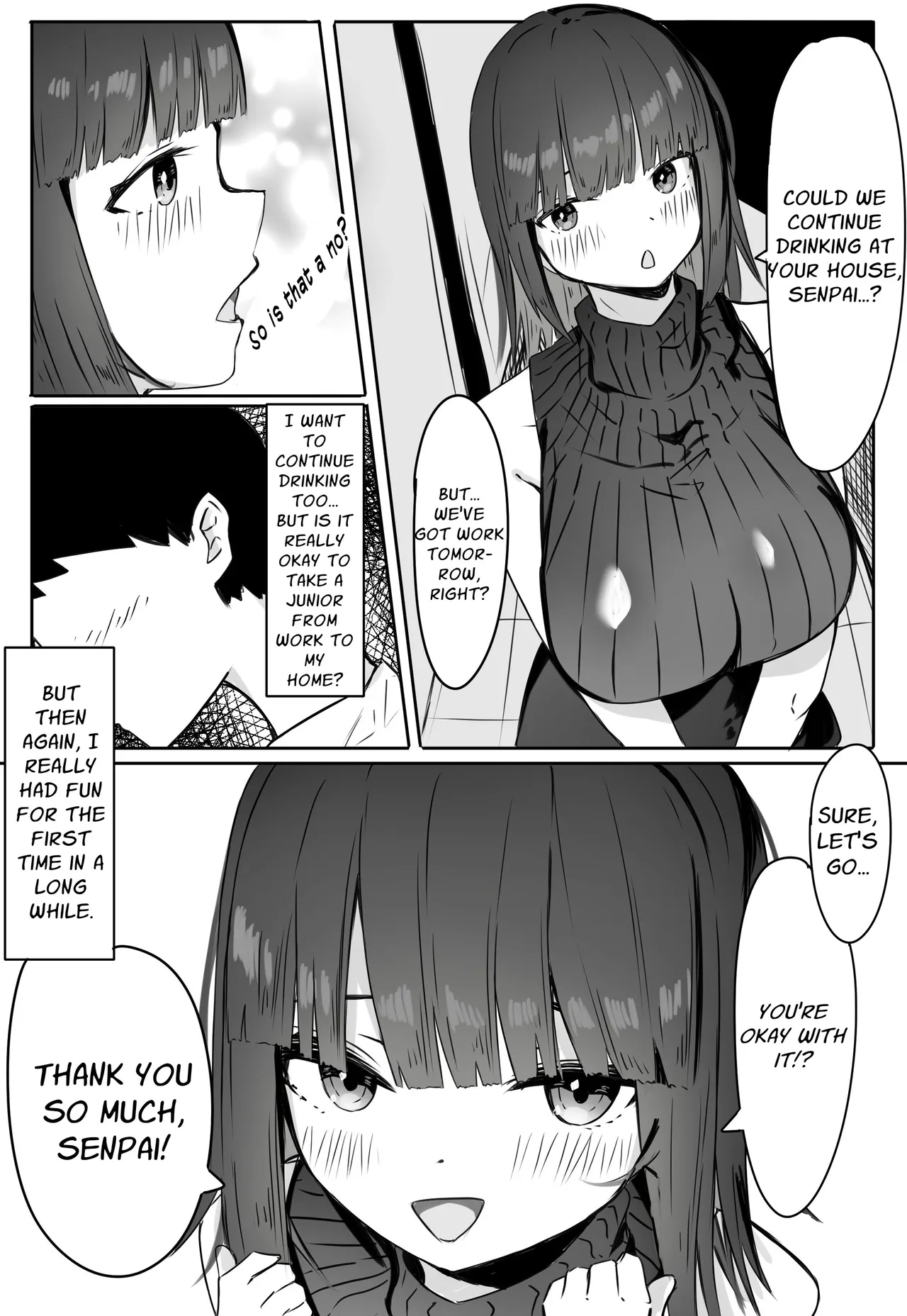 [Merukuran (Rakunagaku)]Kouhai Succubus-chan wa Senpai o Jirashitai! | The Succubus At Work Is A Teaser![English] [Nikuchan] Page 7