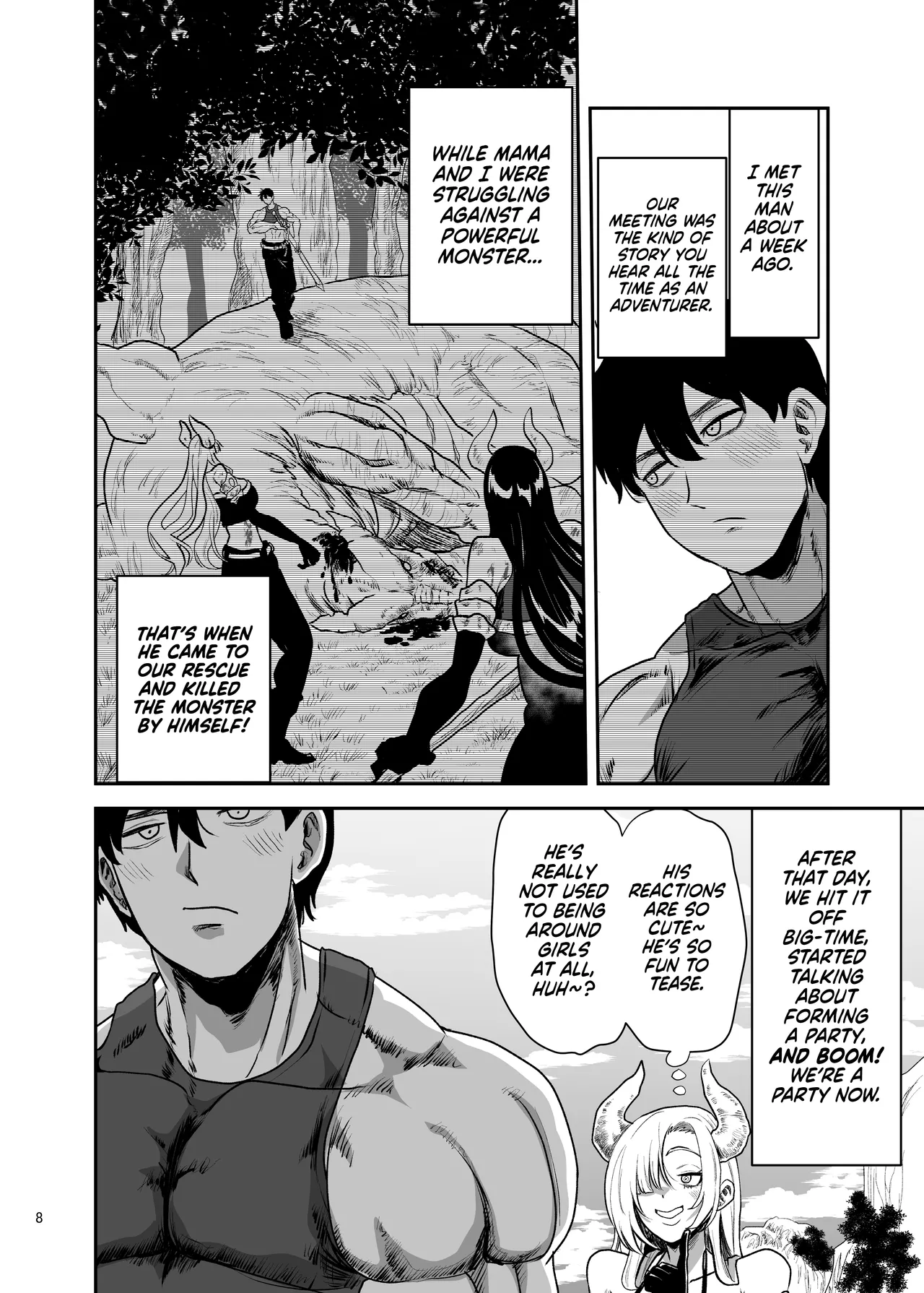 [Yayumi]Suki na Otoko o Mama ni Torareta Onna | The Woman Whose Beloved Man Was Stolen by Her Own Mother[English] [NudeSalad] Page 8