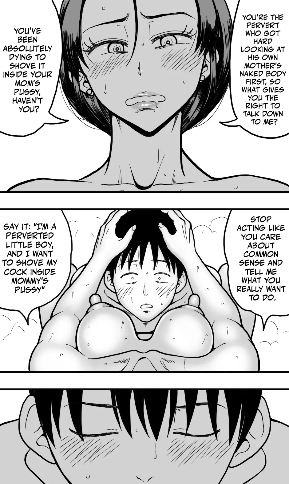 [Polbockle]Kaa-san no Nude Model o Shite Itara, Kaa-san no Panchira Mite Bokki Shite Shimai, Soshite...... | I was acting as a nude model for my mom, but then... I caught a glimpse of her panties, got a boner, and well...[English] [Ghostmilflame] Page 35