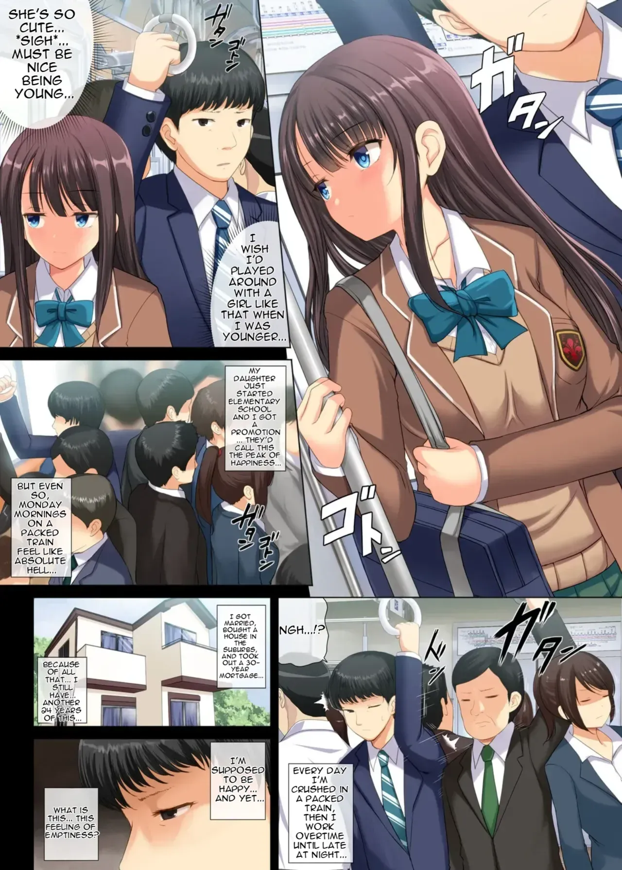 [An-Arc XXX (Hamo)]Majime na Salaryman ga JK Chijo ni Otosareru Hanashi[MTL] Page 2